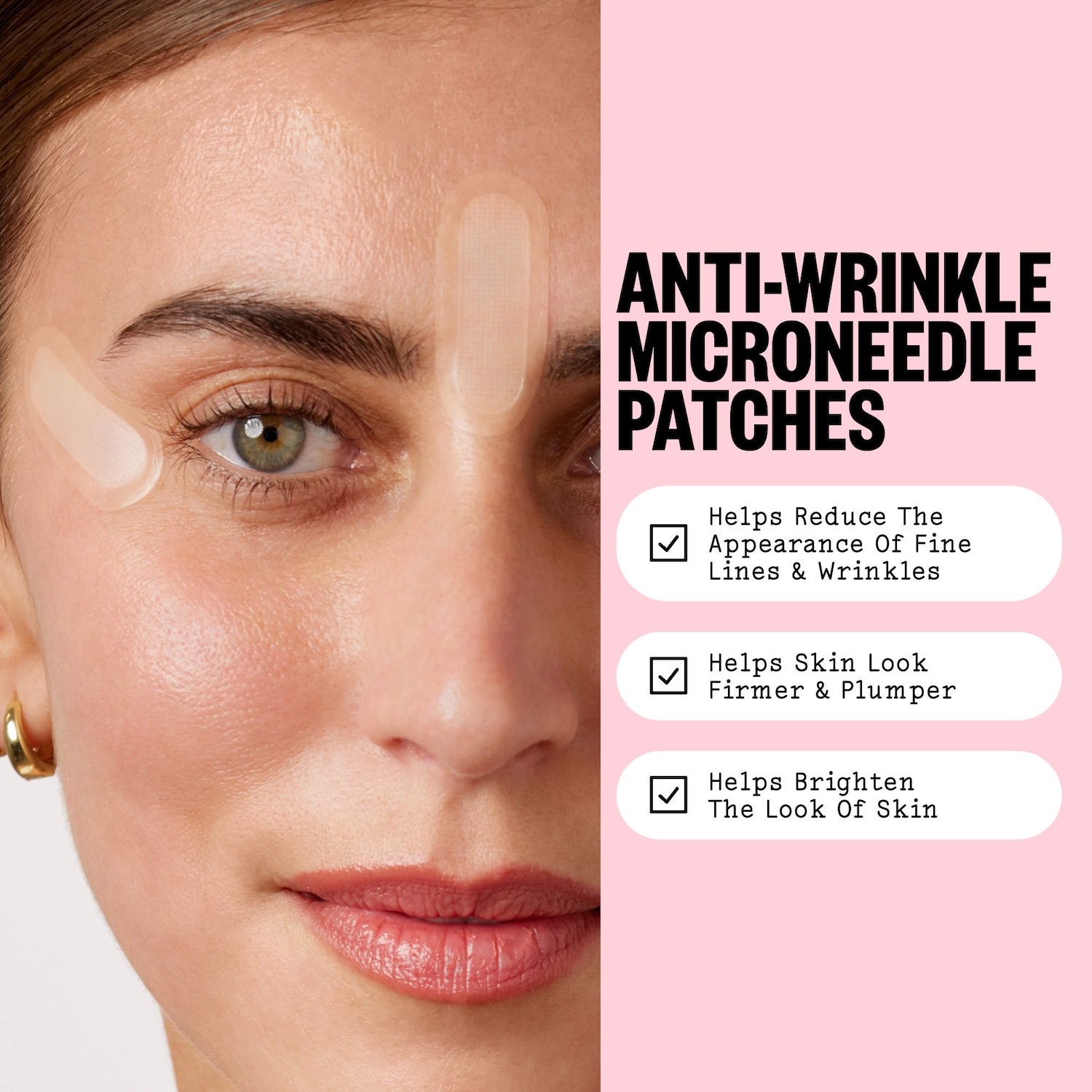 Microneedling Wrinkle Patches For Face with Retinol, Peptides, and Vitamin C