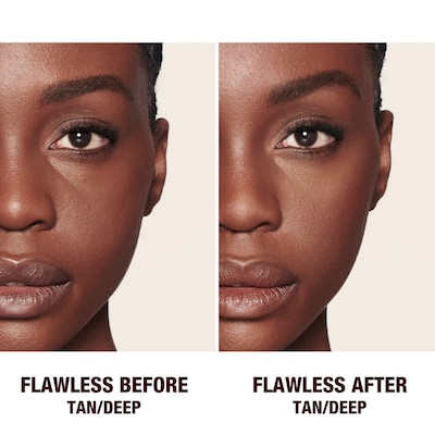 Charlotte Tilbury - Refillable Airbrush Flawless Finish Brightening Powder Tan-Deep 0.31 oz / 9 g Charlotte Tilbury Refillable Airbrush Flawless Finish Brightening Powder