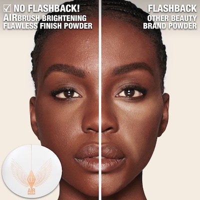 Charlotte Tilbury - Refillable Airbrush Flawless Finish Brightening Powder Tan-Deep 0.31 oz / 9 g Charlotte Tilbury Refillable Airbrush Flawless Finish Brightening Powder