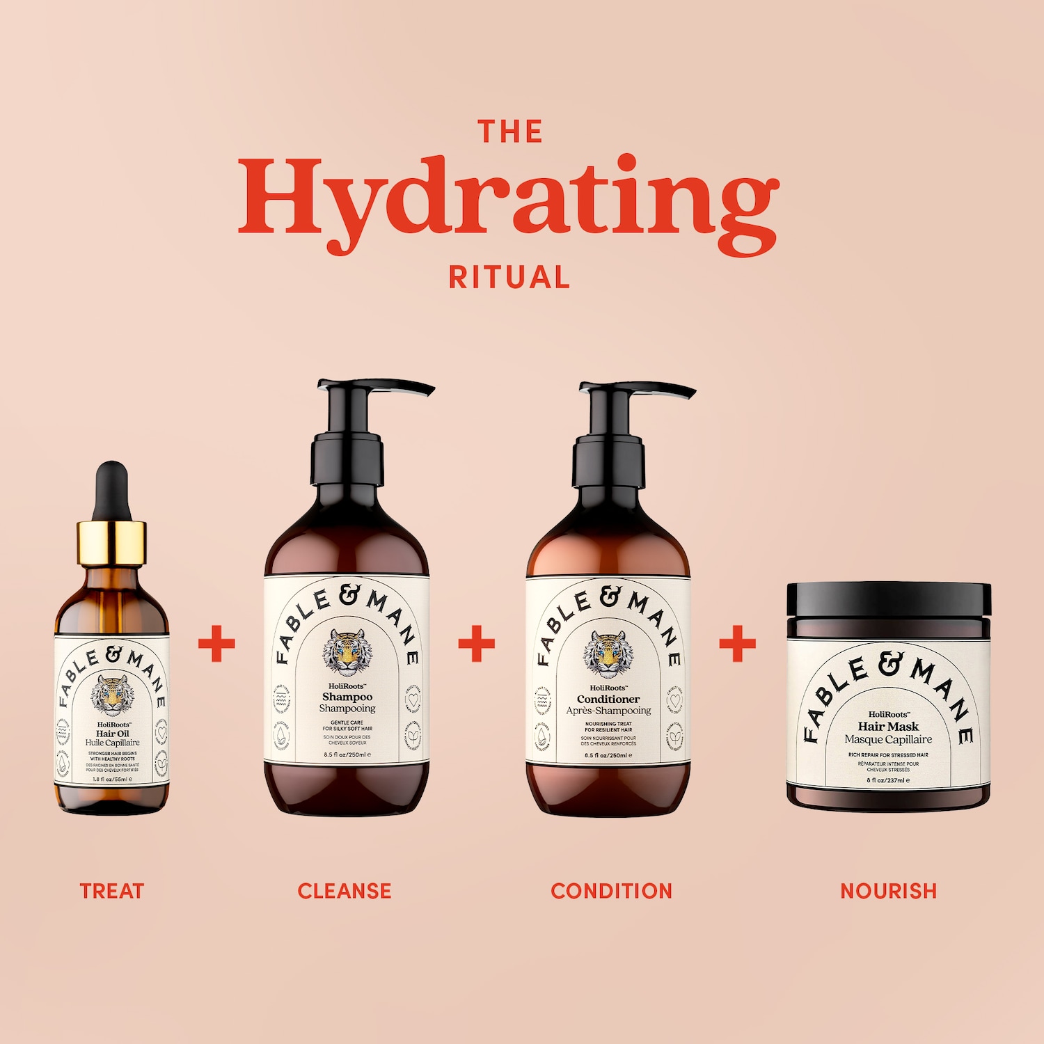 Hydrating Shampoo & Conditioner for Thick, Dry, Damaged Hair