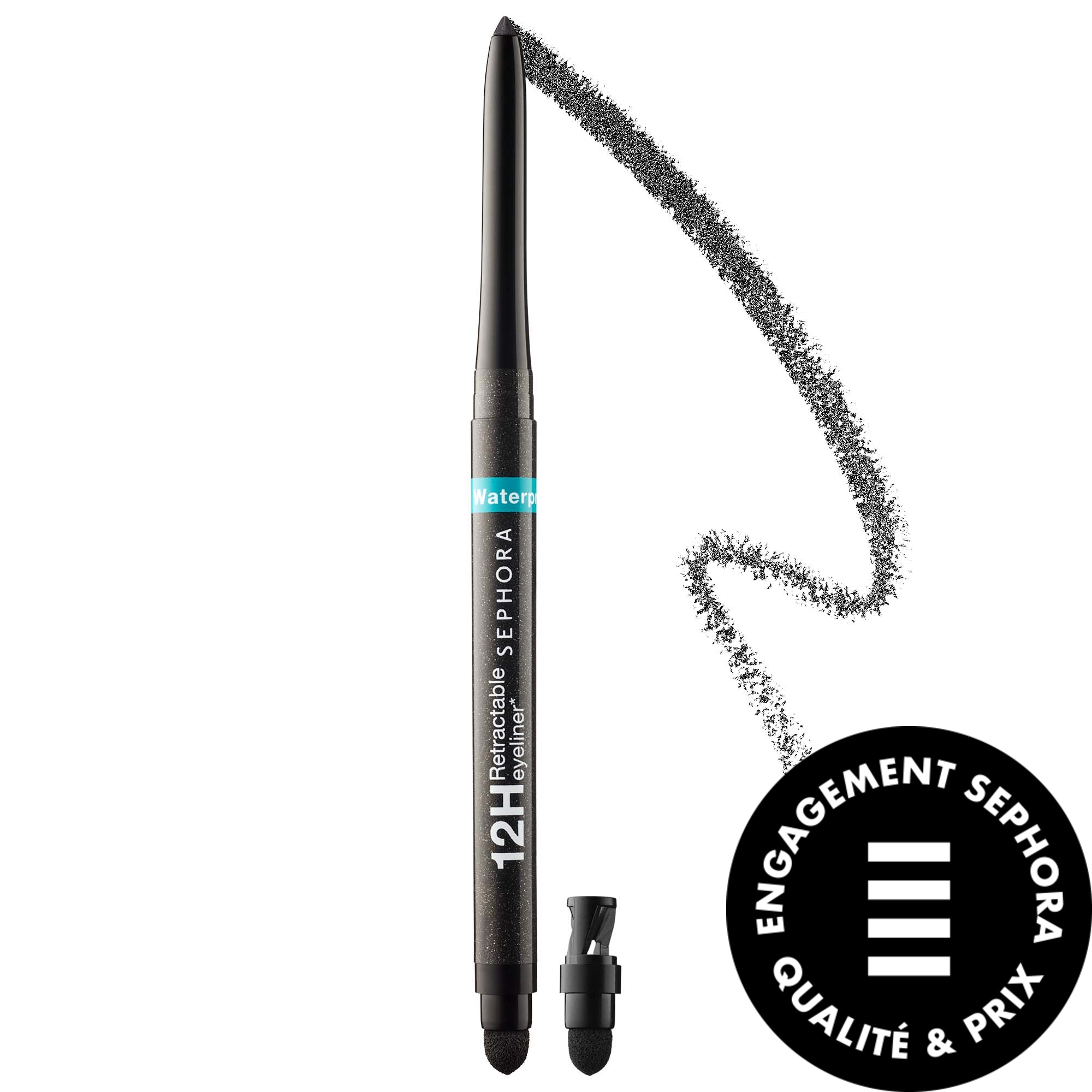 Waterproof 12HR Retractable Eyeliner Pencil