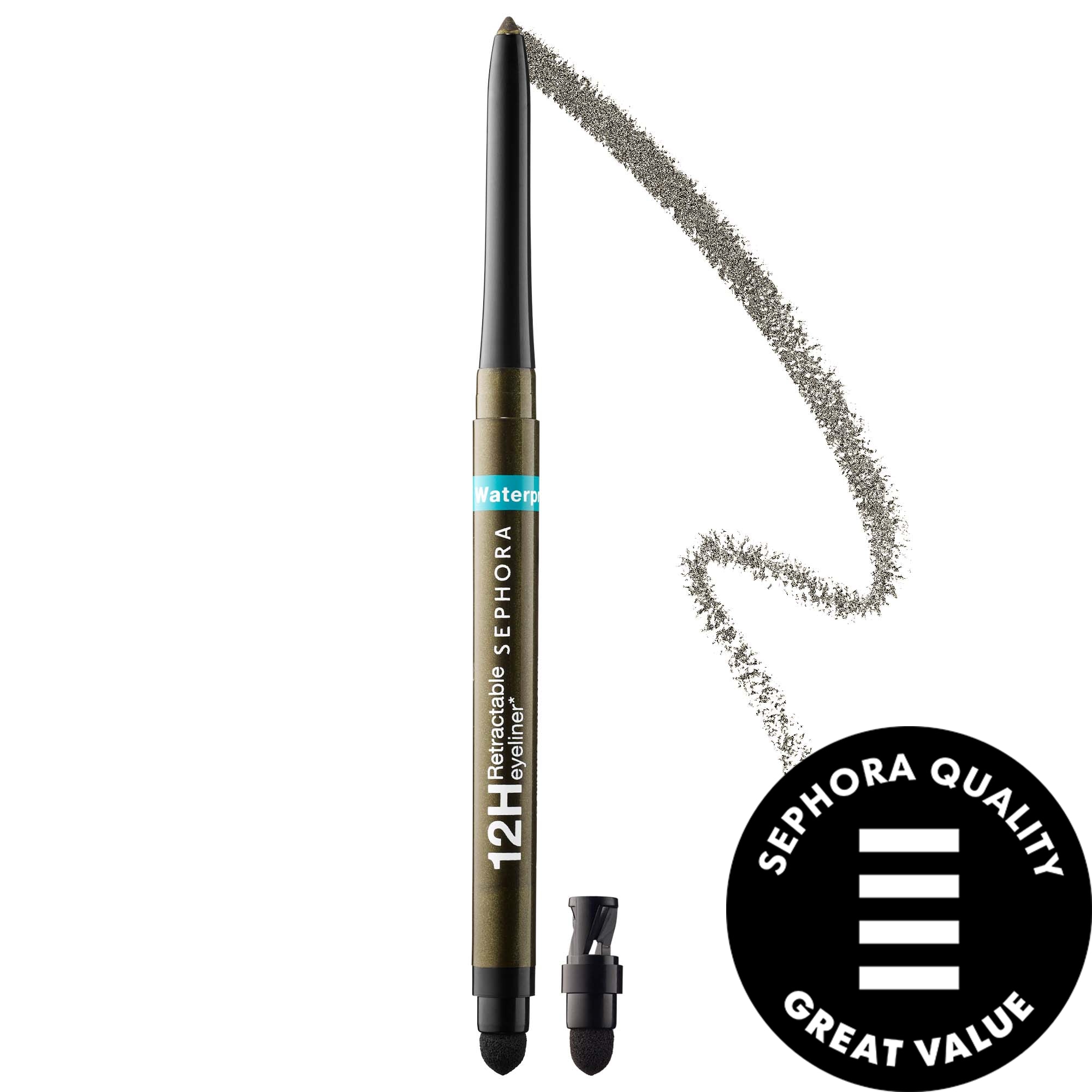 SEPHORA COLLECTION Waterproof 12HR Retractable Eyeliner Pencil 0.01 oz / 0.3 g