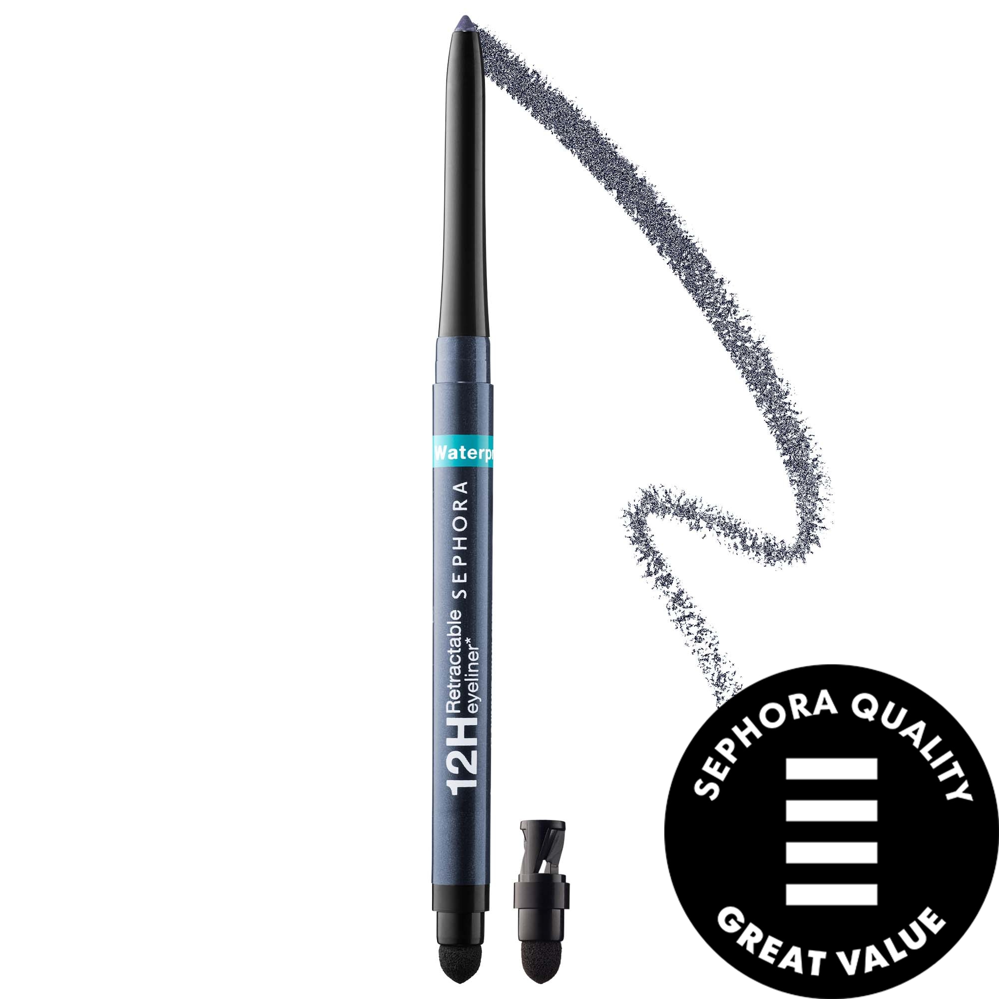 SEPHORA COLLECTION Waterproof 12HR Retractable Eyeliner Pencil 0.01 oz / 0.3 g