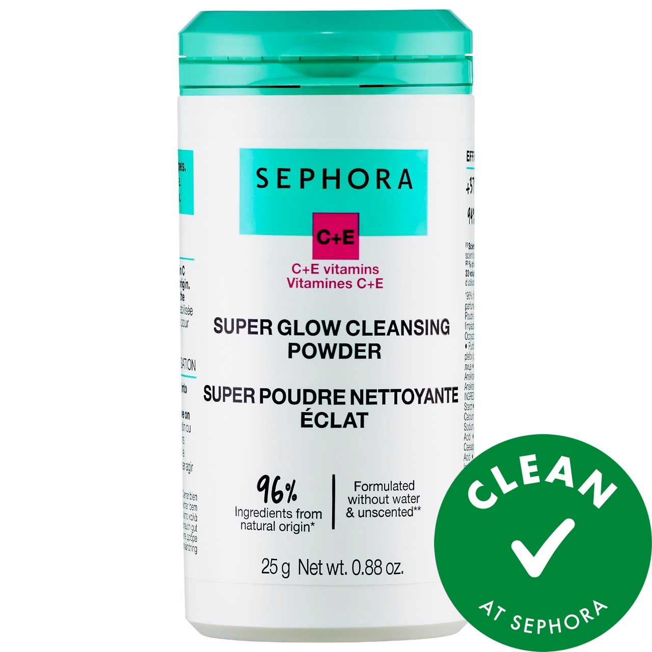 Thumbnail of SEPHORA COLLECTION Super Glow Cleansing Powder Vitamins C+E 0.8 oz / 25 mL