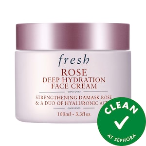 fresh Rose & Hyaluronic Acid Deep Hydration Moisturizer INTERNATIONAL SHIPPING