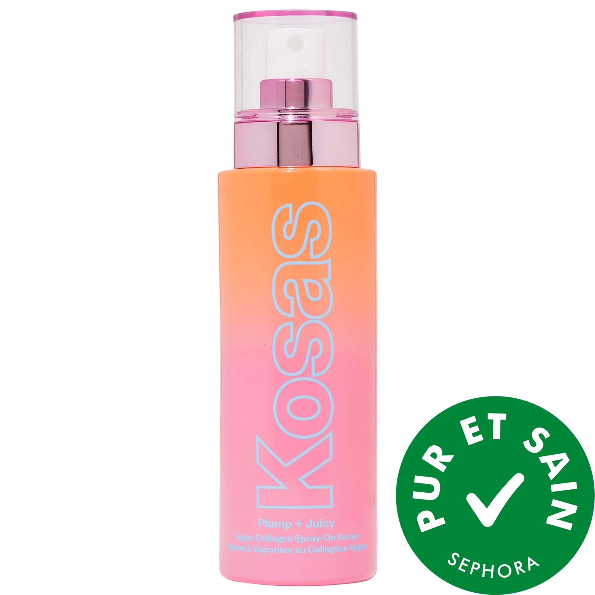 Kosas Sérum à vaporiser repulpant + collagène végane juteux + probiotique 3.38 oz / 100 ml