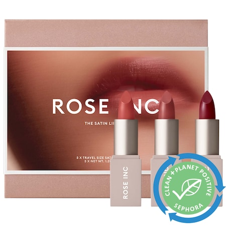 Mini Satin Lipstick Set