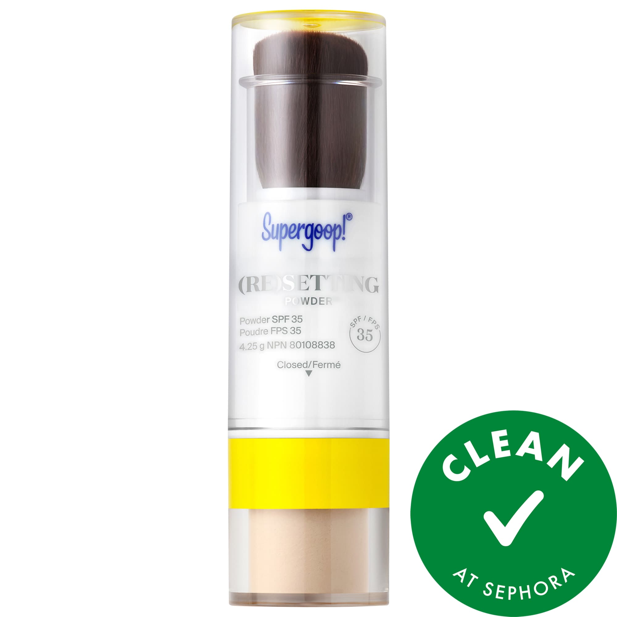 Thumbnail of Supergoop! (Re)setting 100% Mineral Powder SPF 35 Mineral Sunscreen 0.15 oz / 4.43 mL