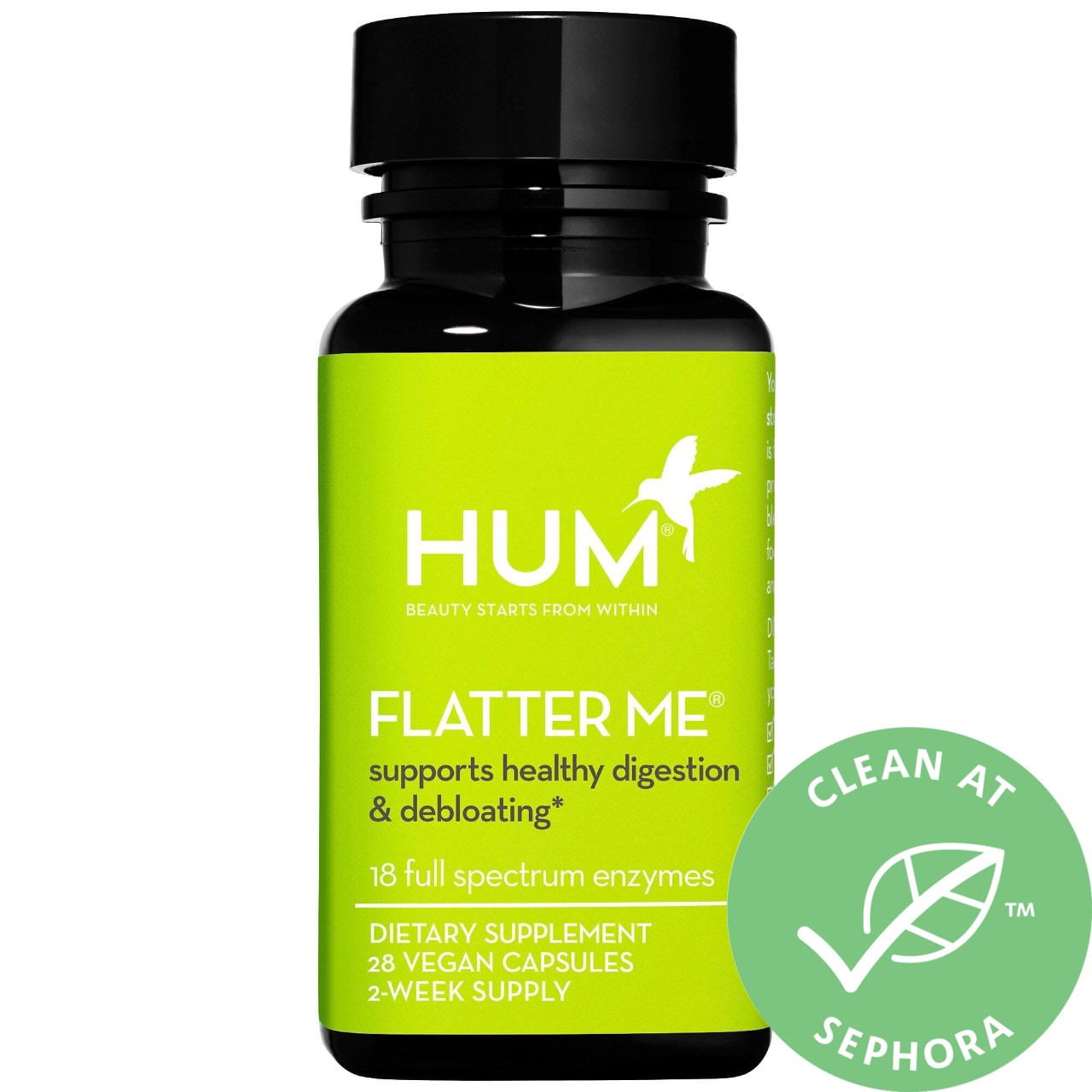 Hum Nutrition Flatter Me Digestive Enzyme Supplement 28 Capsules / 28