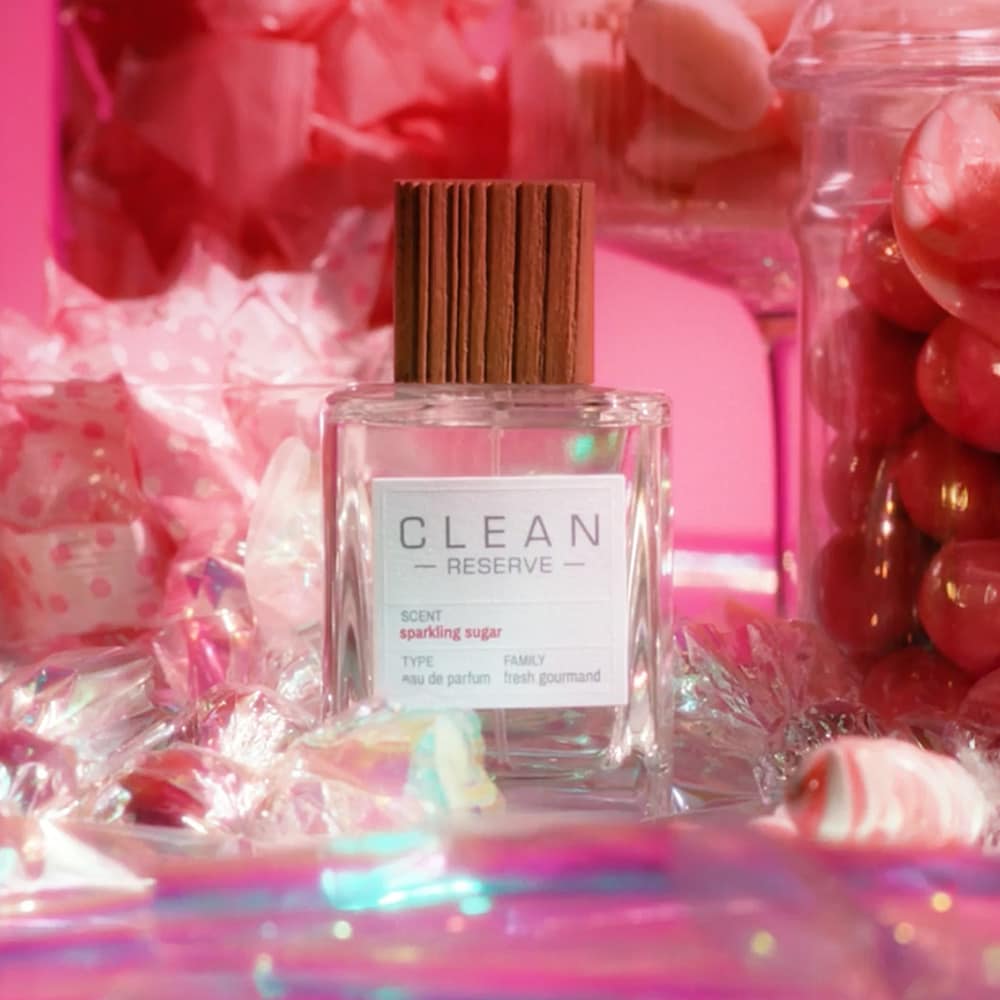 Sparkling Sugar Eau de Parfum with Peach Travel Spray - CLEAN