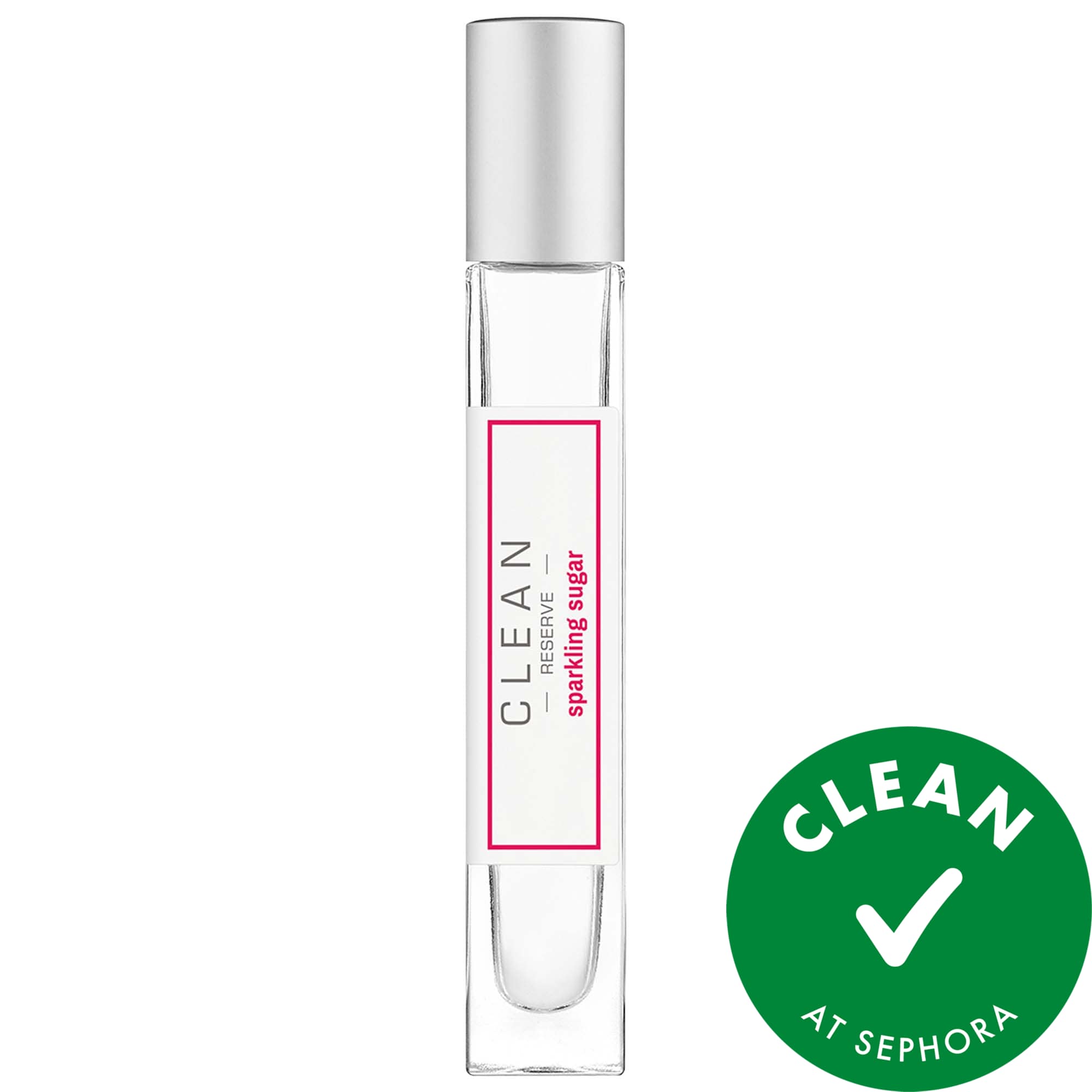 CLEAN RESERVE Sparkling Sugar Eau de Parfum with Peach Travel Spray 0.33 oz / 10 mL eau de parfum spray
