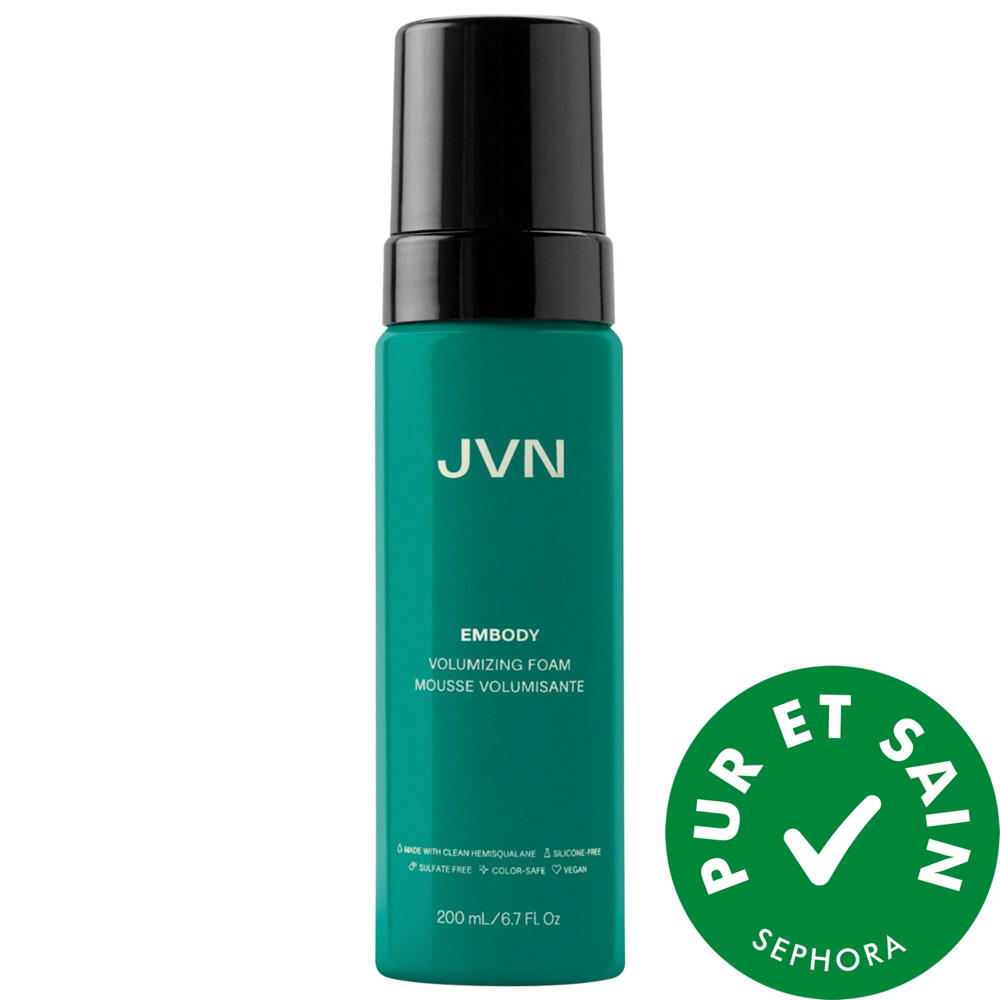 JVN Mousse volumisante pour cheveux Embody 6.7 oz / 200 mL