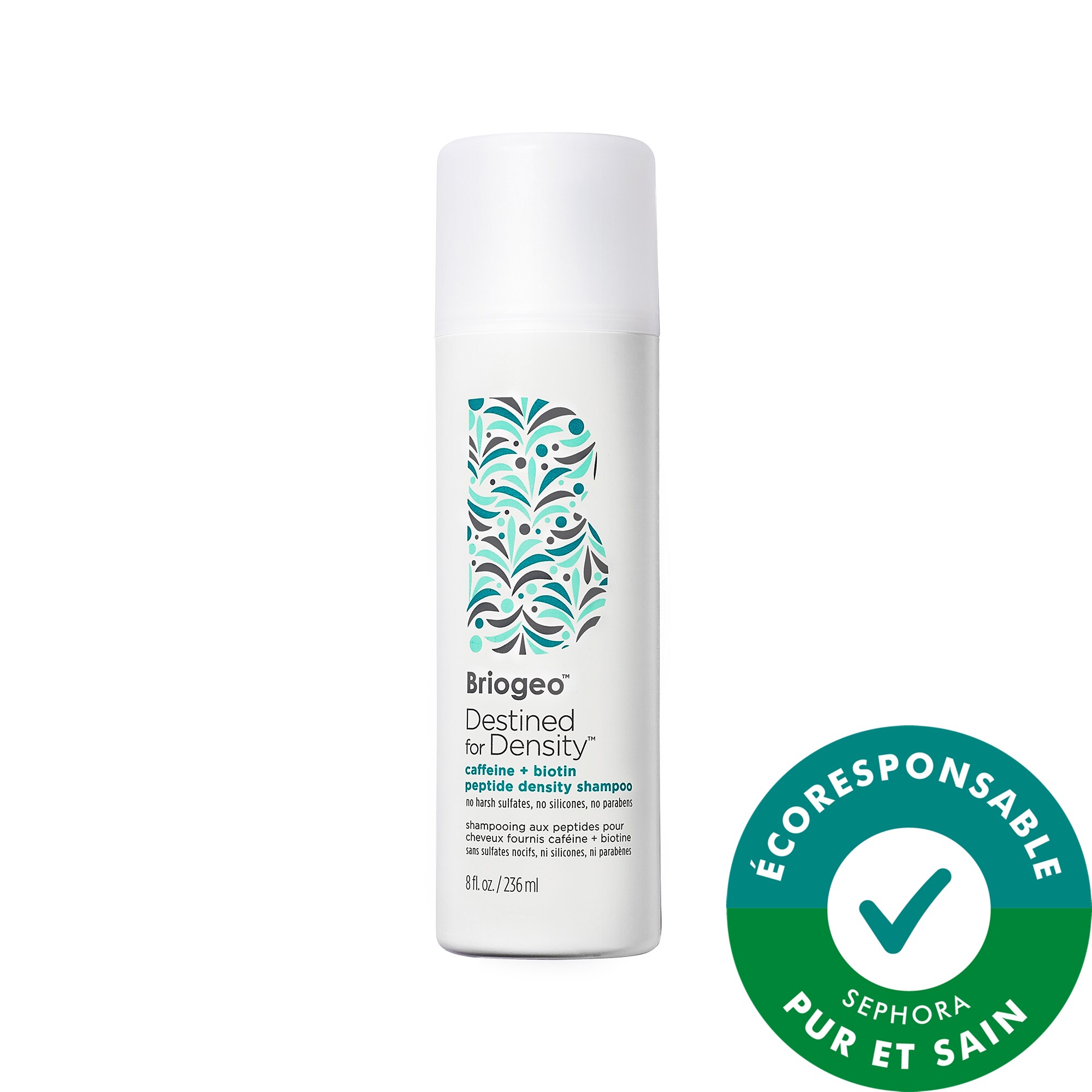 Briogeo Shampoing à base de peptides Destined For Density™ pour des cheveux plus épais et plus denses 8 oz / 236 mL