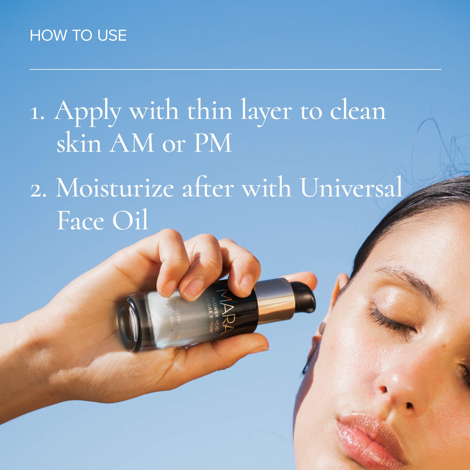 Flower Acid Algae Resurfacing Serum with 11% Lactic Acid + PHA