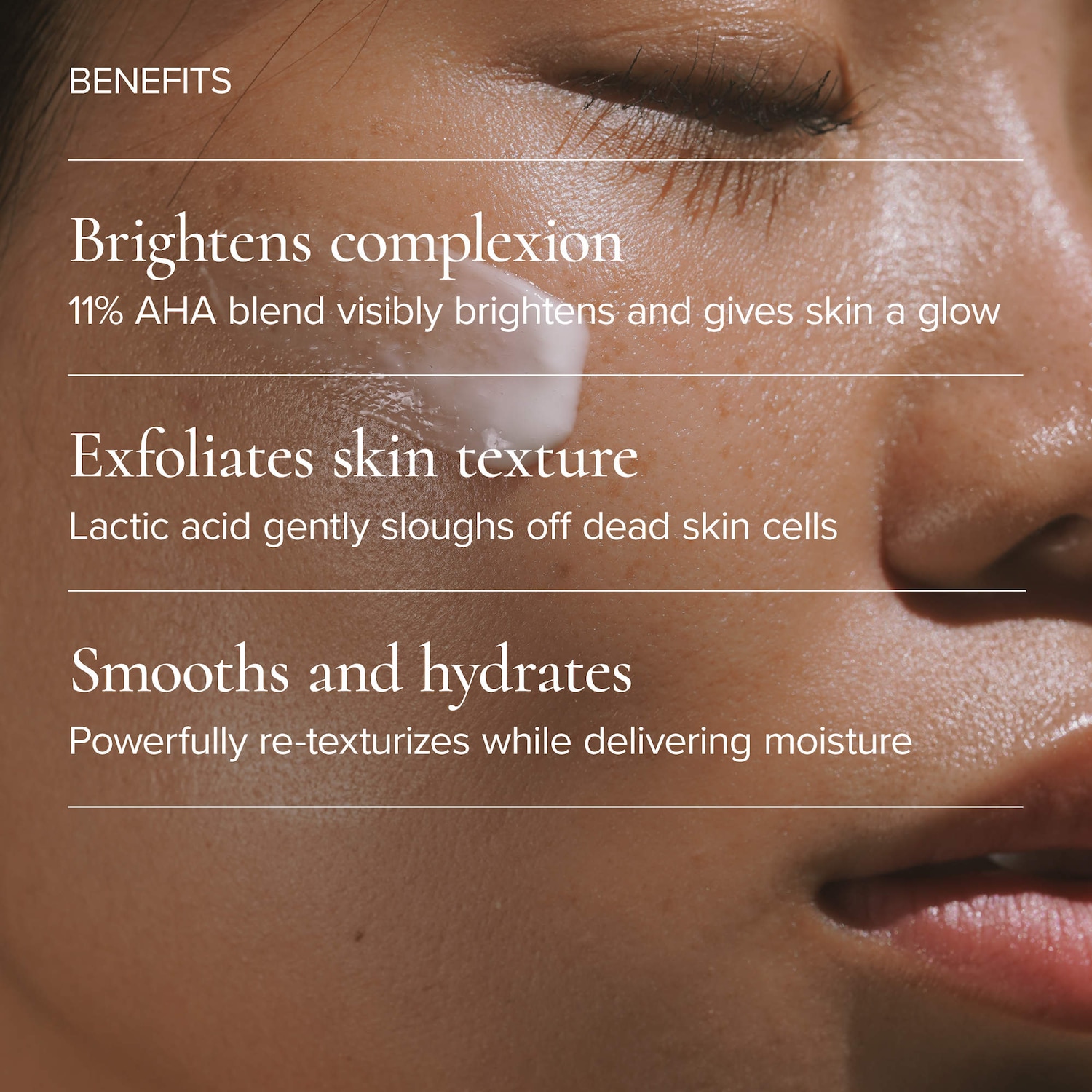 Flower Acid Algae Resurfacing Serum with 11% Lactic Acid + PHA