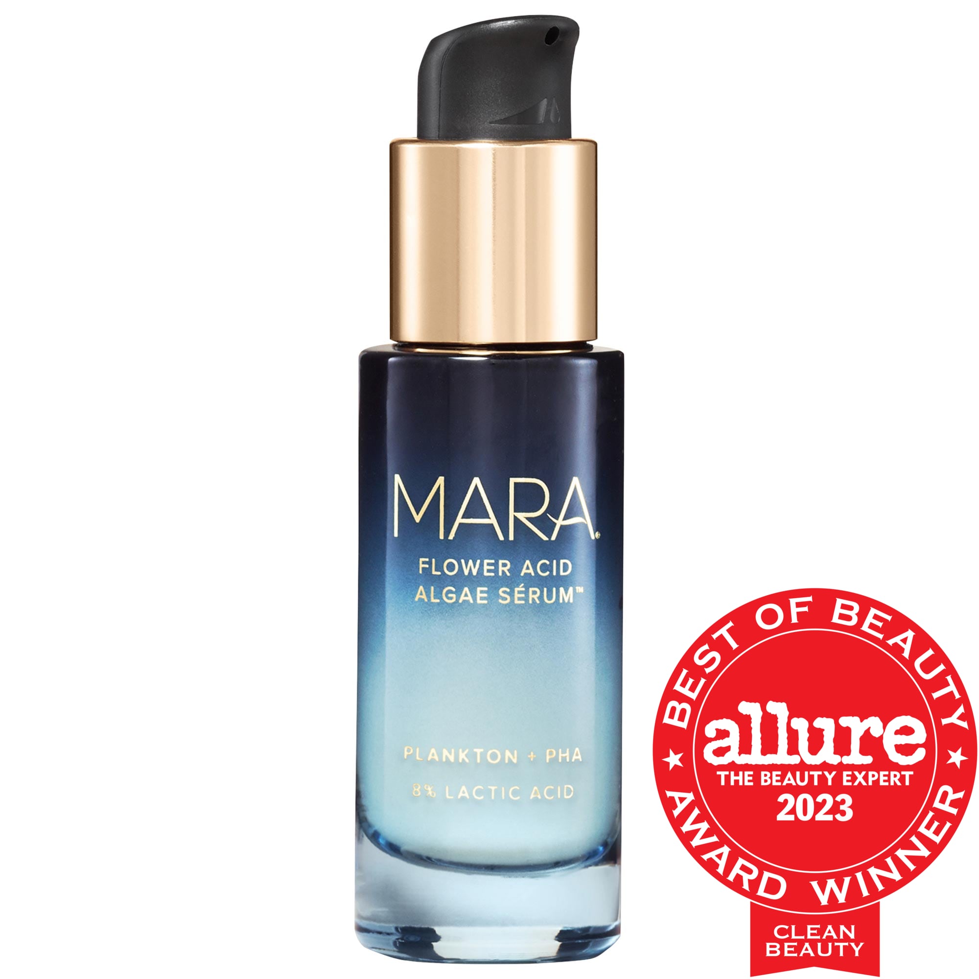 MARA Flower Acid Algae Resurfacing Serum with 11% Lactic Acid + PHA 1 oz / 30 mL