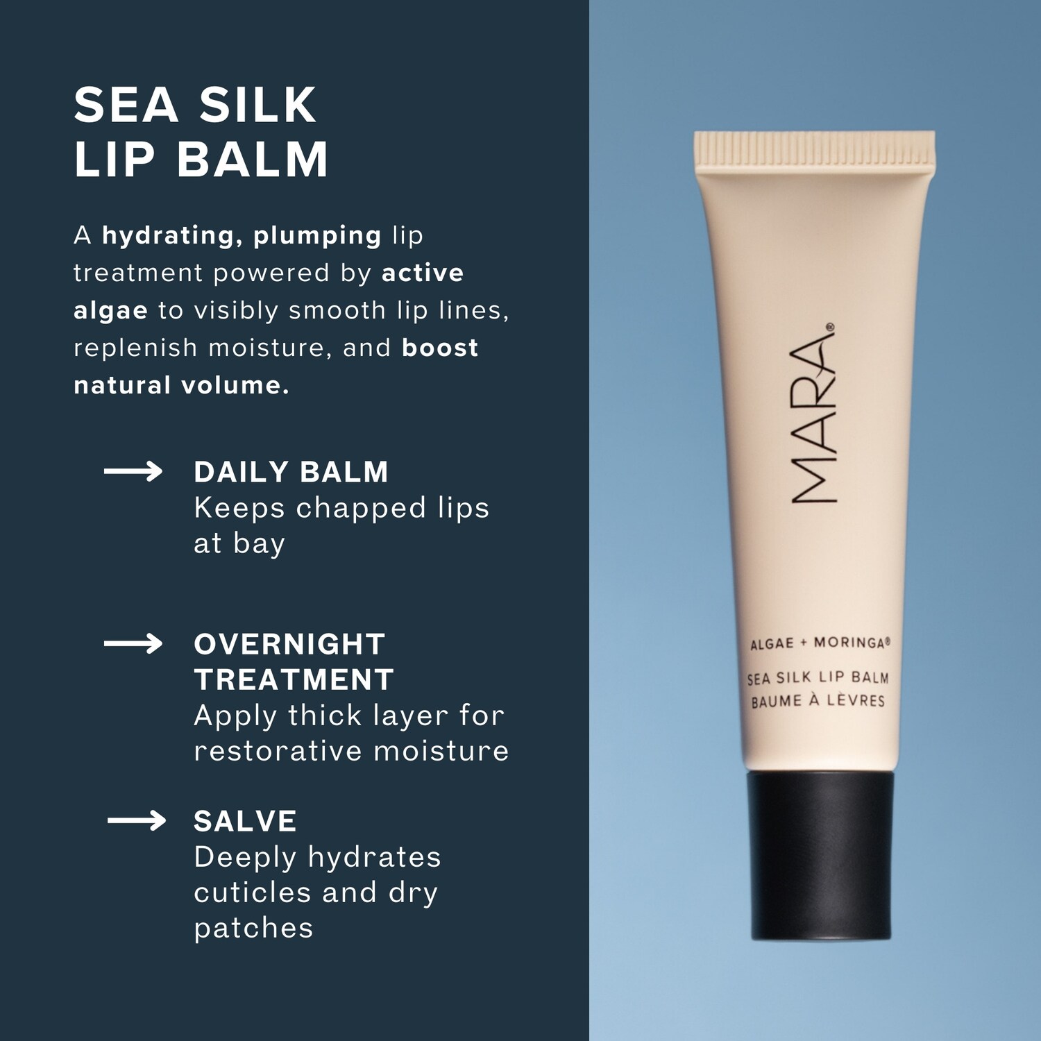 Hydrating Sea Silk Lip Balm Treatment for Anti-Aging and Wrinkles