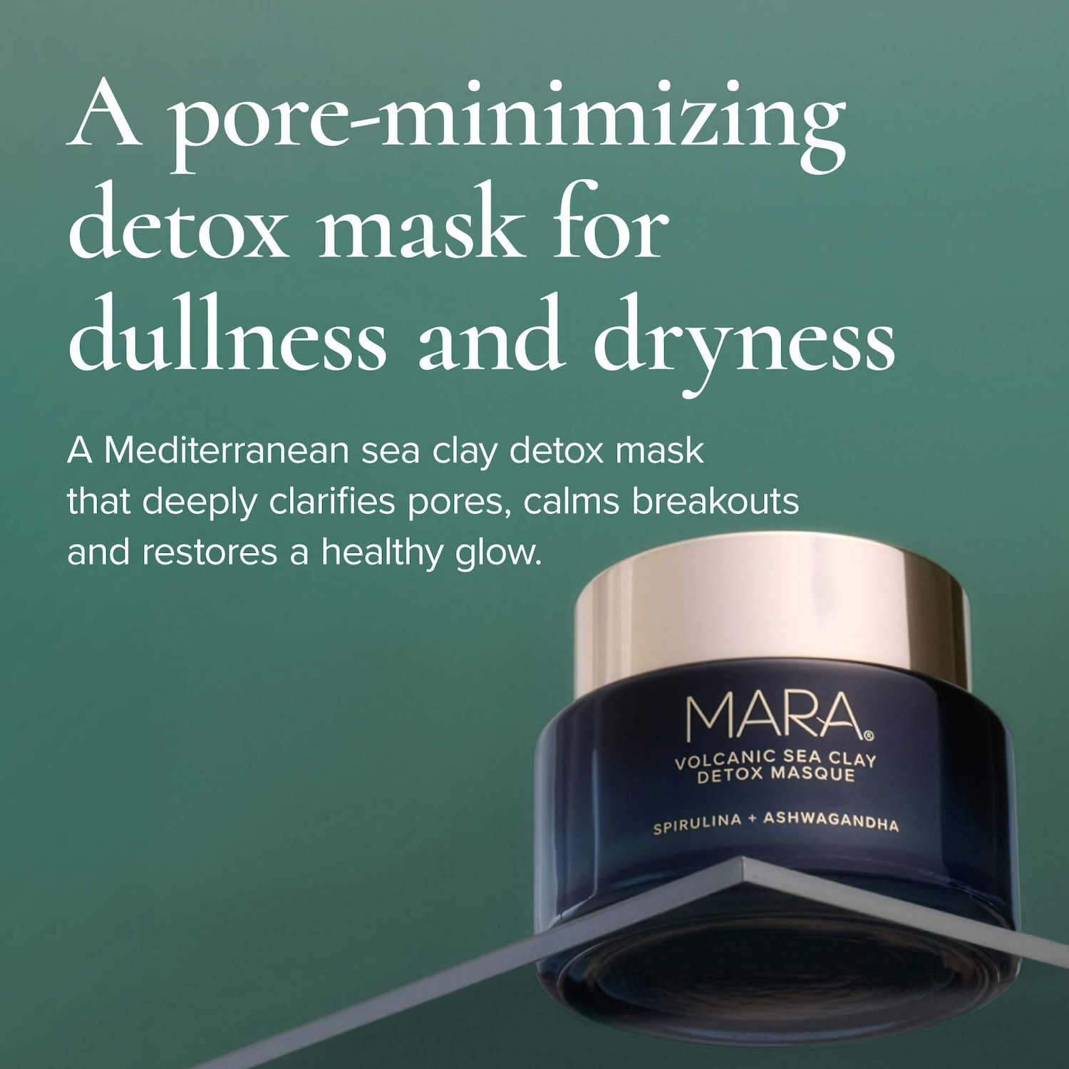 Pore Minimizing Volcanic Sea Clay Detox Mask For Dullness