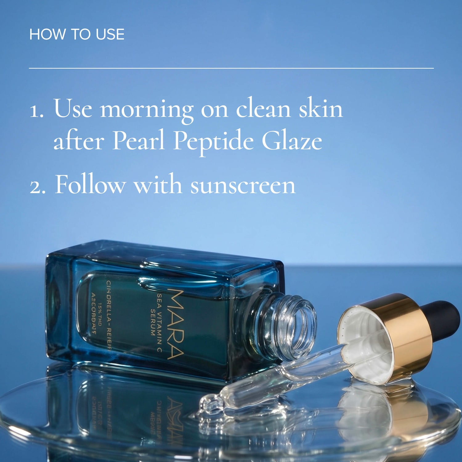 Sea Vitamin C Serum for Brightening Dark Spots & Redness with Algae