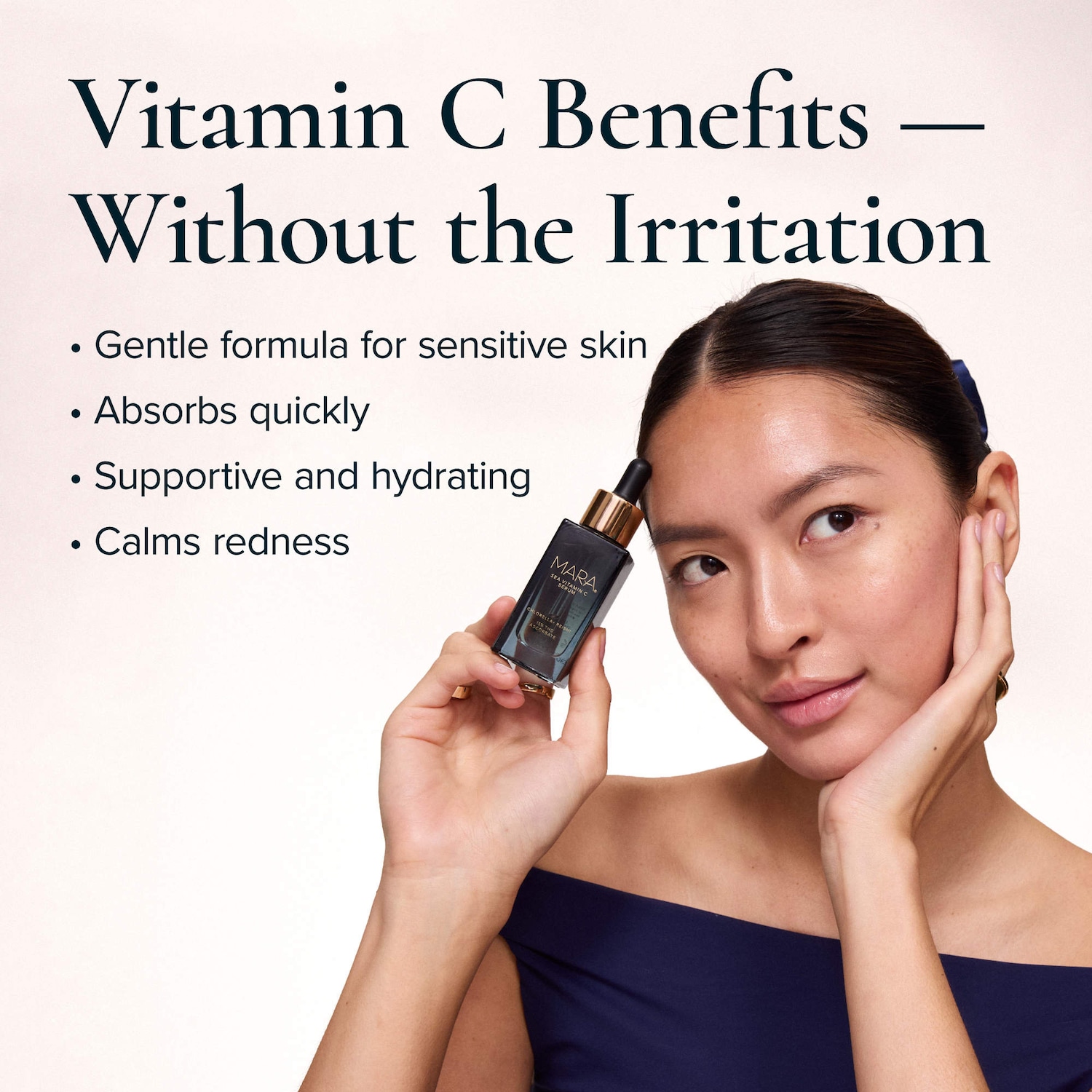 Sea Vitamin C Serum for Brightening Dark Spots & Redness with Algae