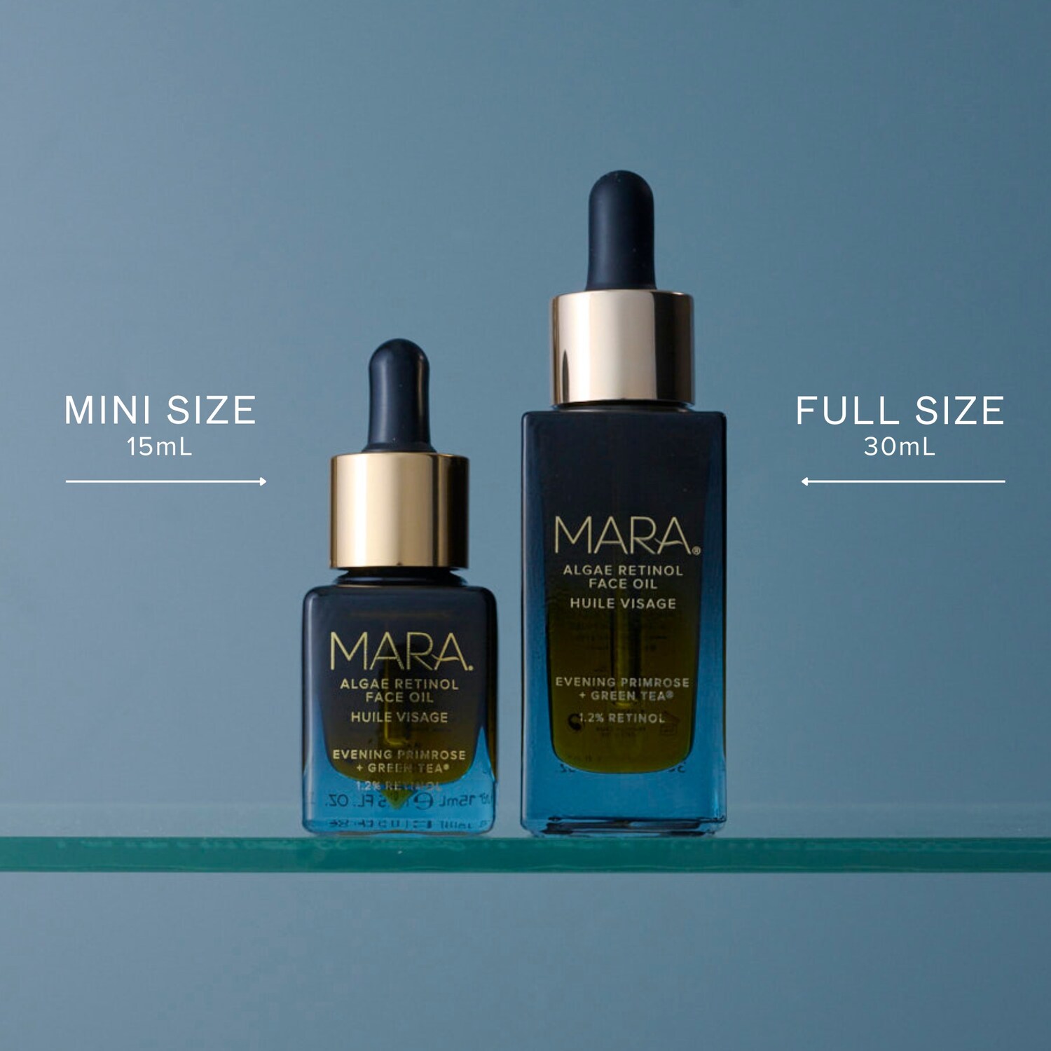 Mini 1.2% Clean Algae Retinol Face Oil for Anti-Aging and Wrinkles