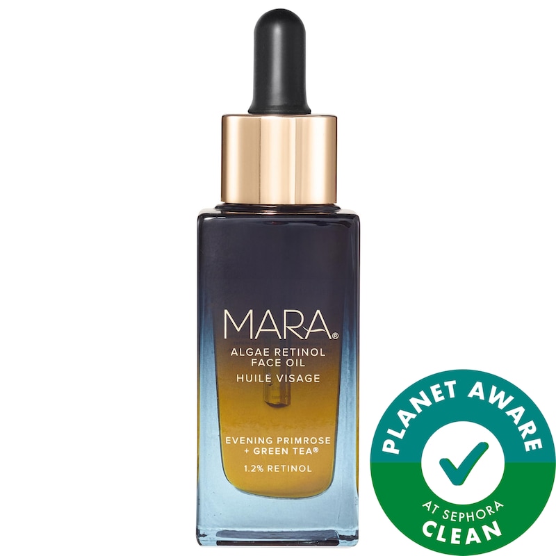 1.2% Clean Algae Retinol Face Oil for Anti-Aging and Wrinkles with Green Tea