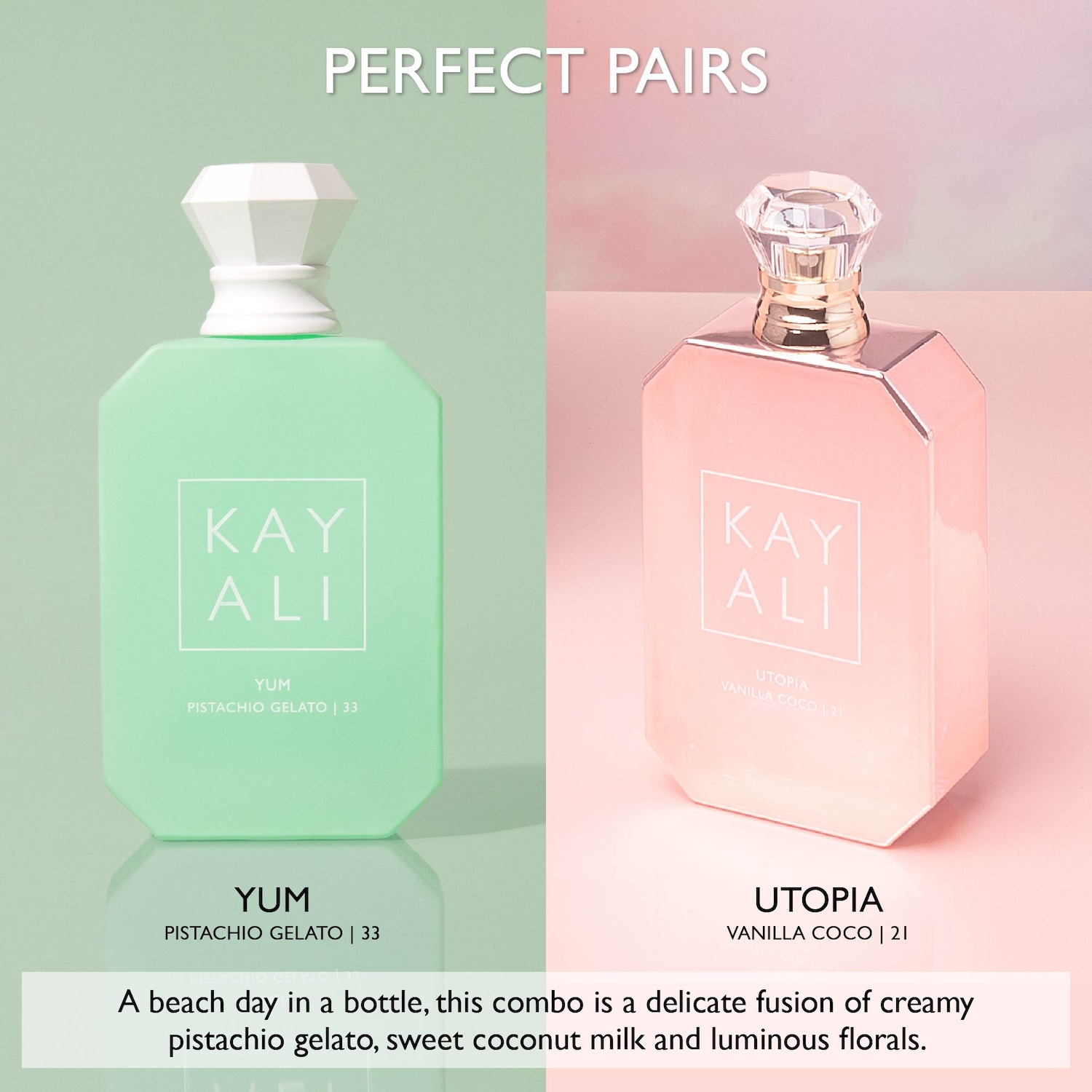 YUM PISTACHIO GELATO | 33 Eau de Parfum Intense Travel Spray