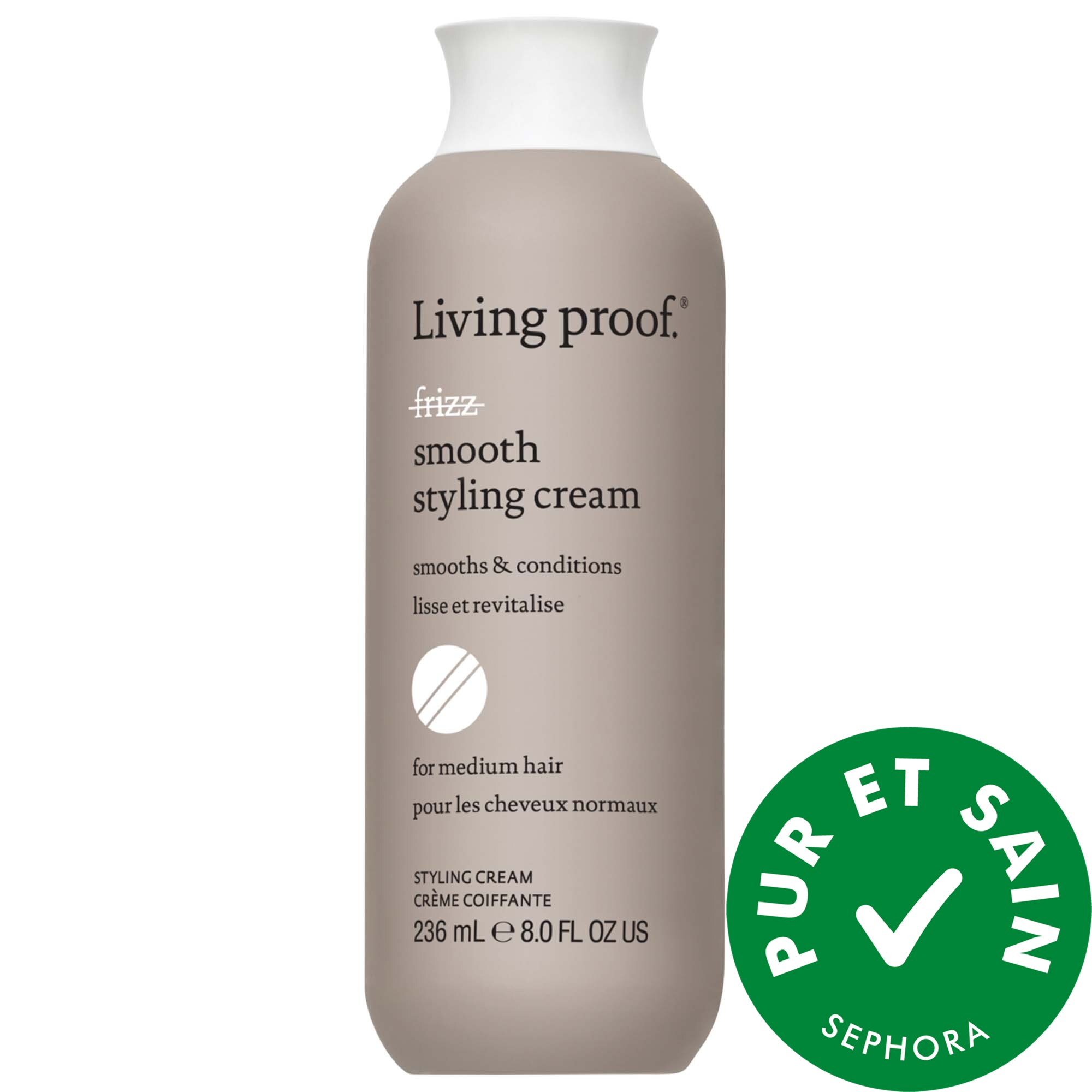 Living Proof Crème coiffante lissante No Frizz 8 oz / 236 mL