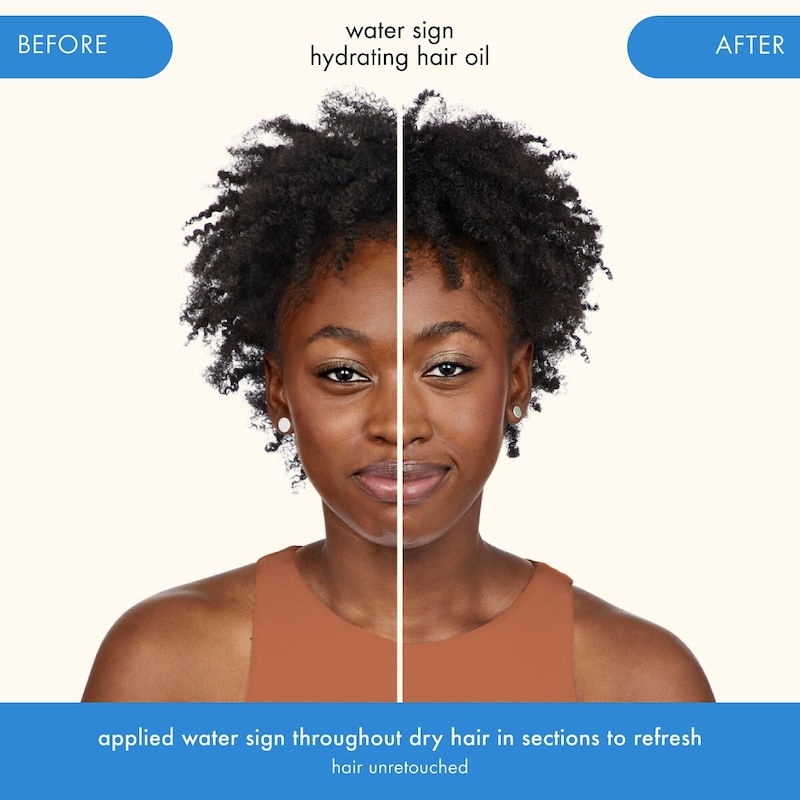 Water Sign Hydrating Hair Oil with Hyaluronic Acid thumbnail 3
