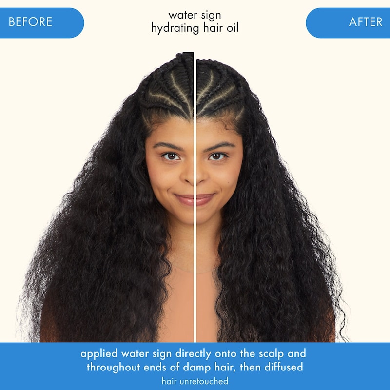Water Sign Hydrating Hair Oil with Hyaluronic Acid thumbnail 4
