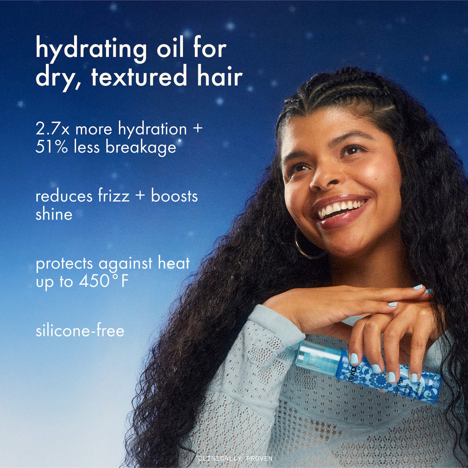 Water Sign Hydrating Hair Oil with Hyaluronic Acid
