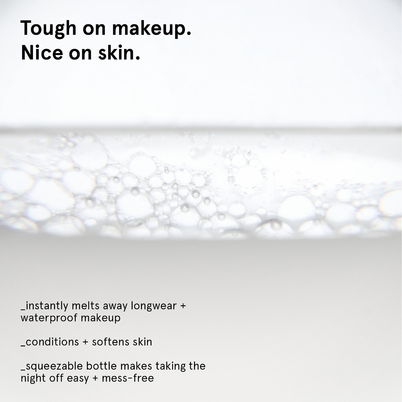 Двухфазное водостойкое средство для снятия макияжа Glossier Milky Oil — фото 5