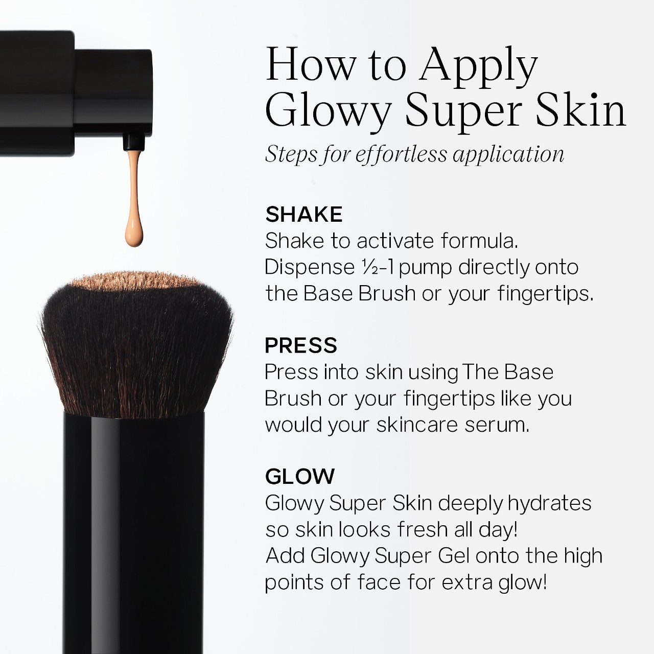 Тональное средство Saie Glowy Super Skin Tint с гиалуроновой кислотой — фото 8