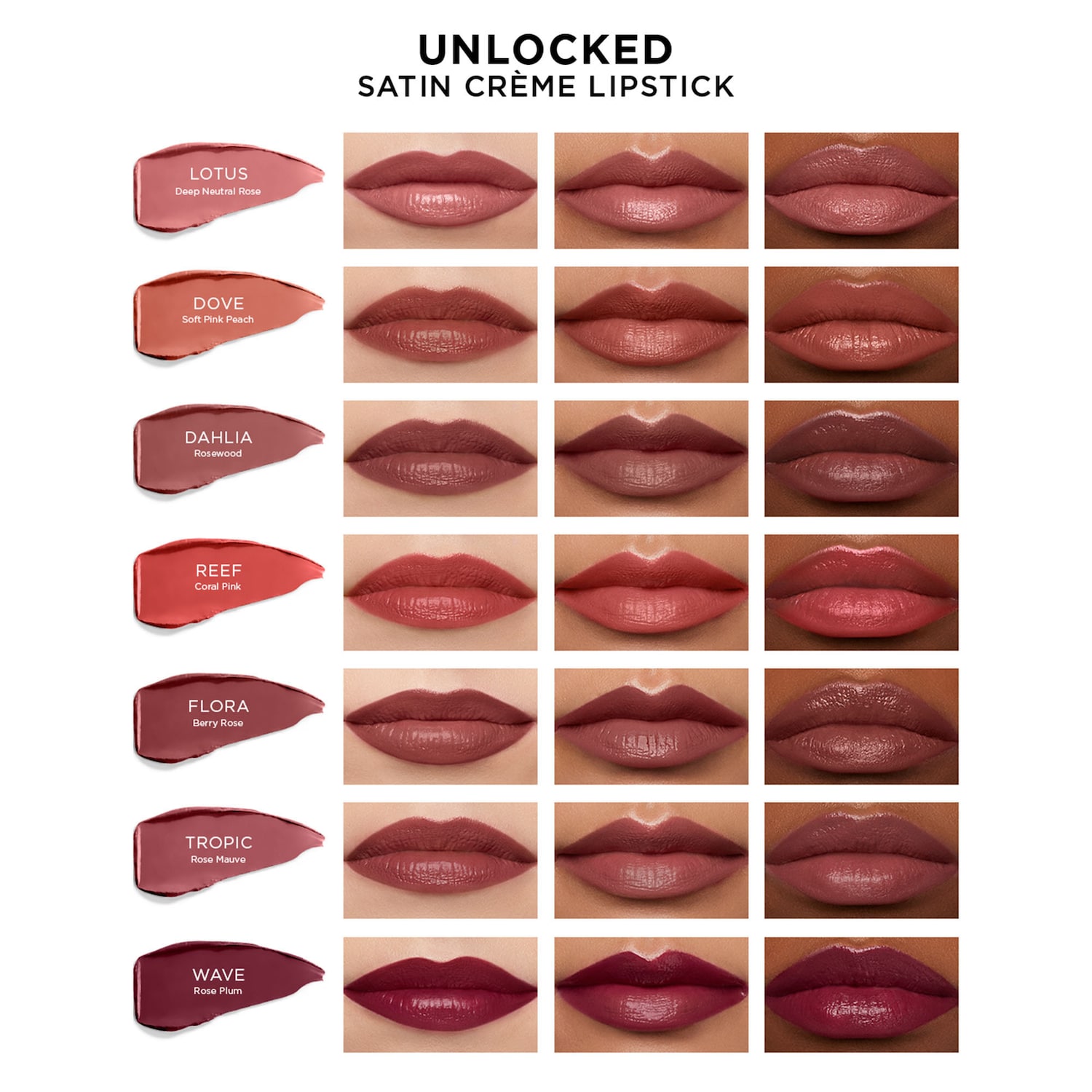 Unlocked™ Satin Crème Lipstick