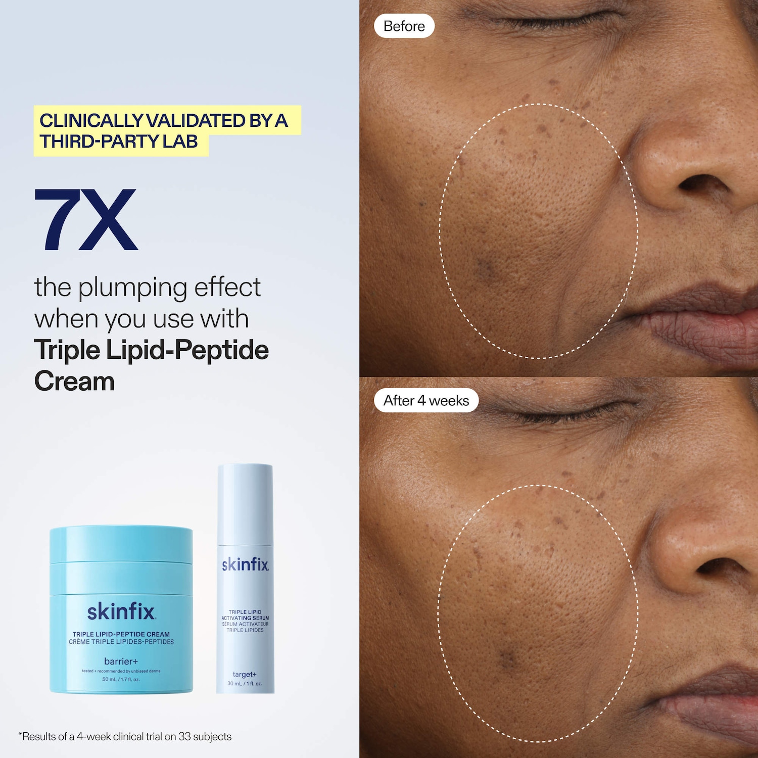 barrier+ Triple Lipid Activating Serum With Plumping Peptides and