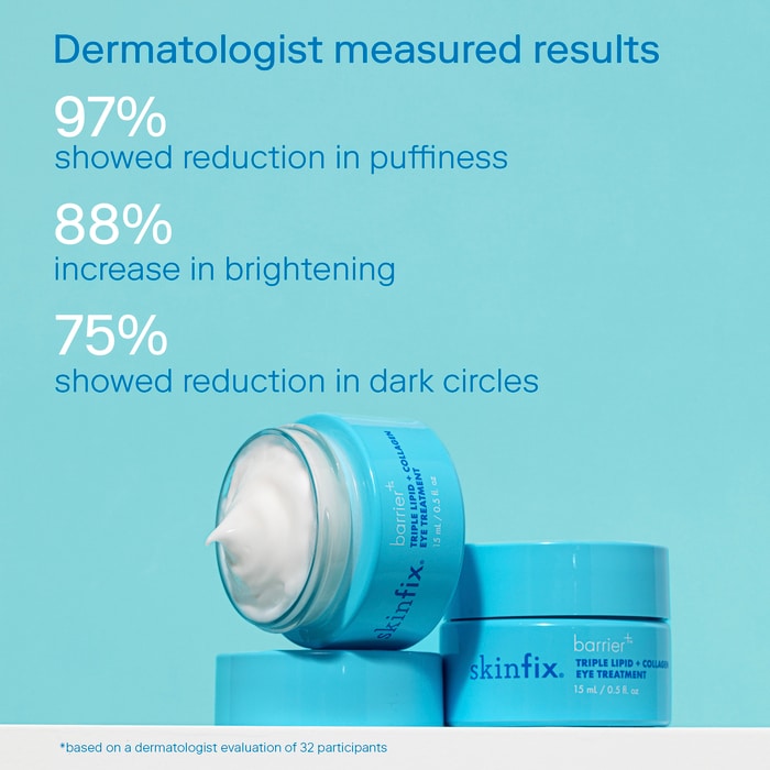 Осветляющий крем для глаз с тремя липидами Skinfix barrier+ — фото 4