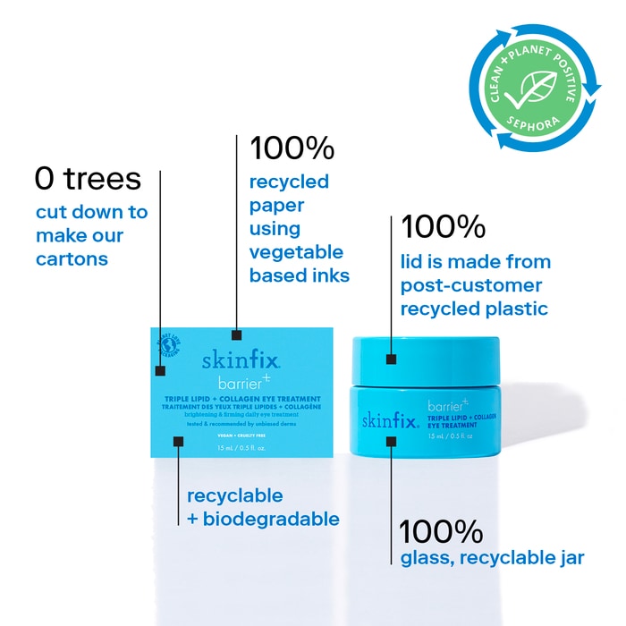 Осветляющий крем для глаз с тремя липидами Skinfix barrier+ — фото 6