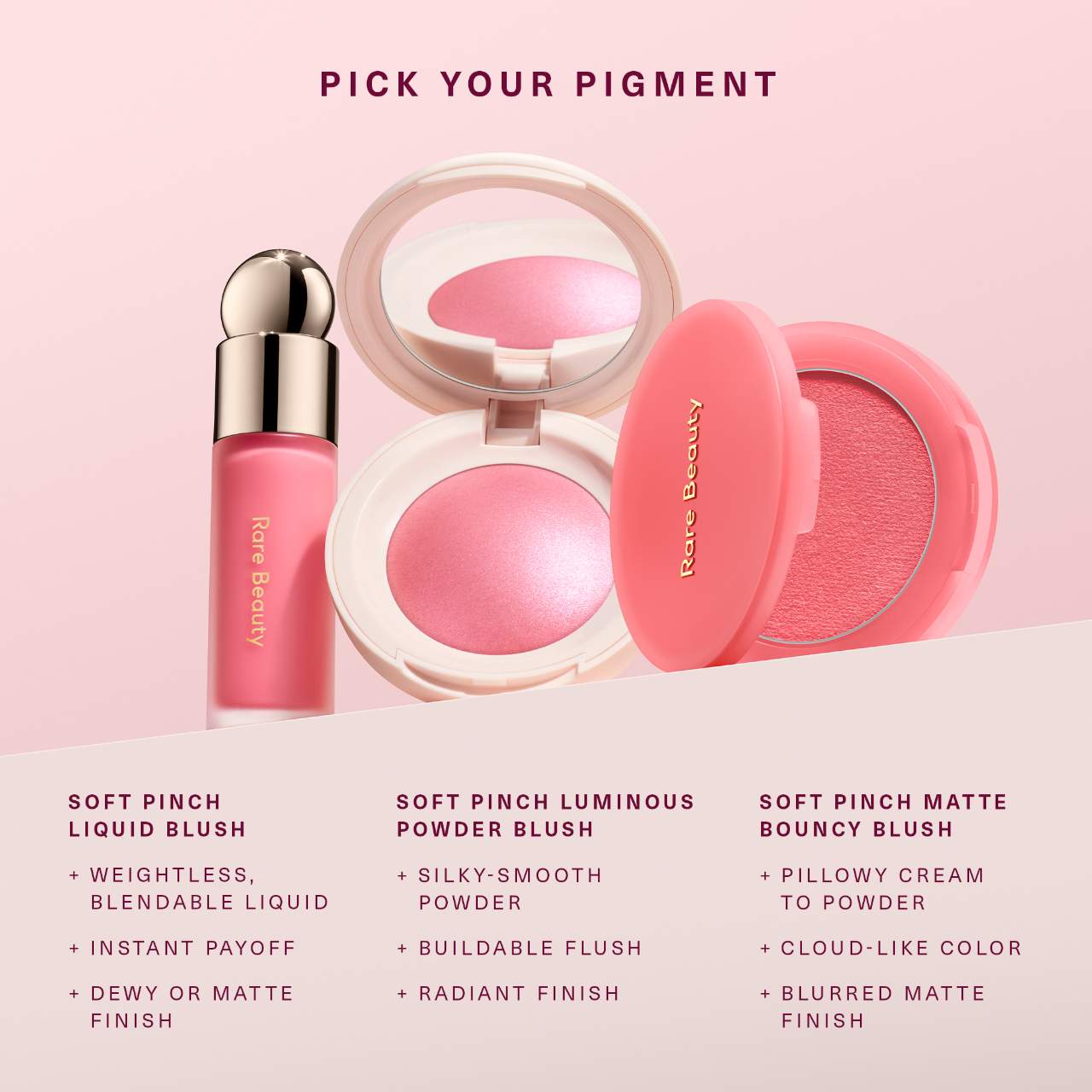 rare beauty チーク Soft Pinch Liquid Blush - Rare Beauty by Selena Gomez | Sephora