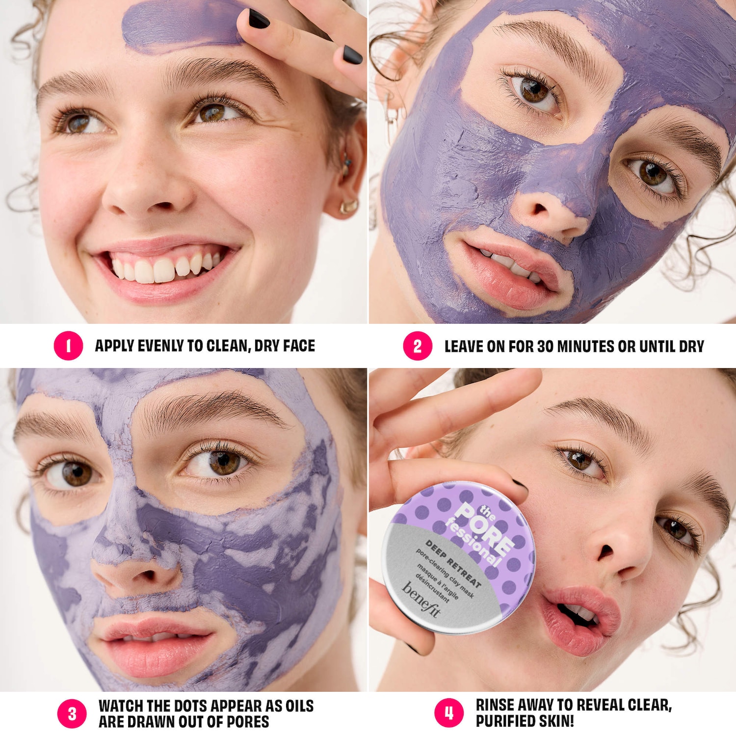 The POREfessional Deep Retreat Pore-Clearing Kaolin Clay Mask