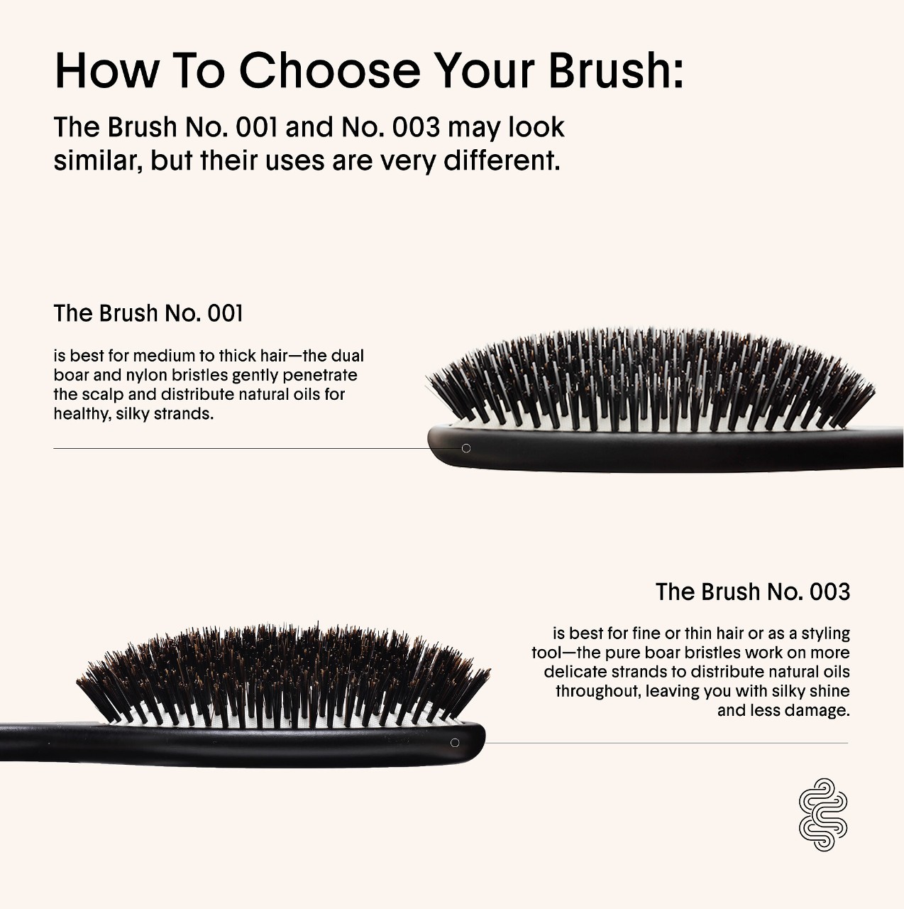 Щётка из щетины кабана для тонких волос Crown Affair The Boar Hair Brush No. 003 — фото 6