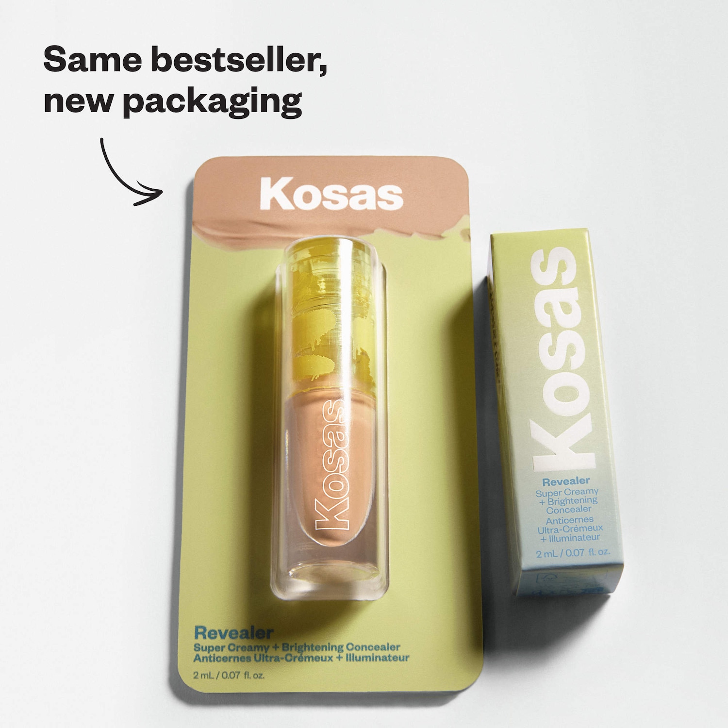 Mini Revealer Super Creamy + Brightening Concealer with Caffeine and Hyaluronic Acid