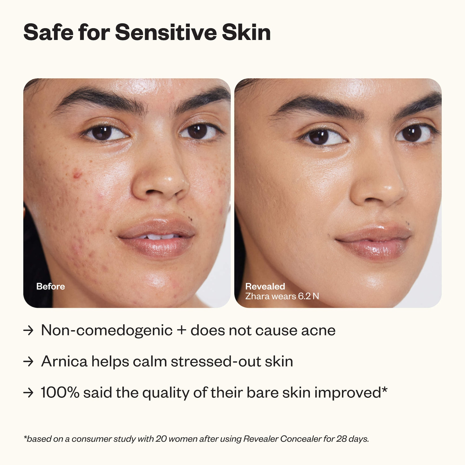 Mini Revealer Super Creamy + Brightening Concealer with Caffeine and Hyaluronic Acid