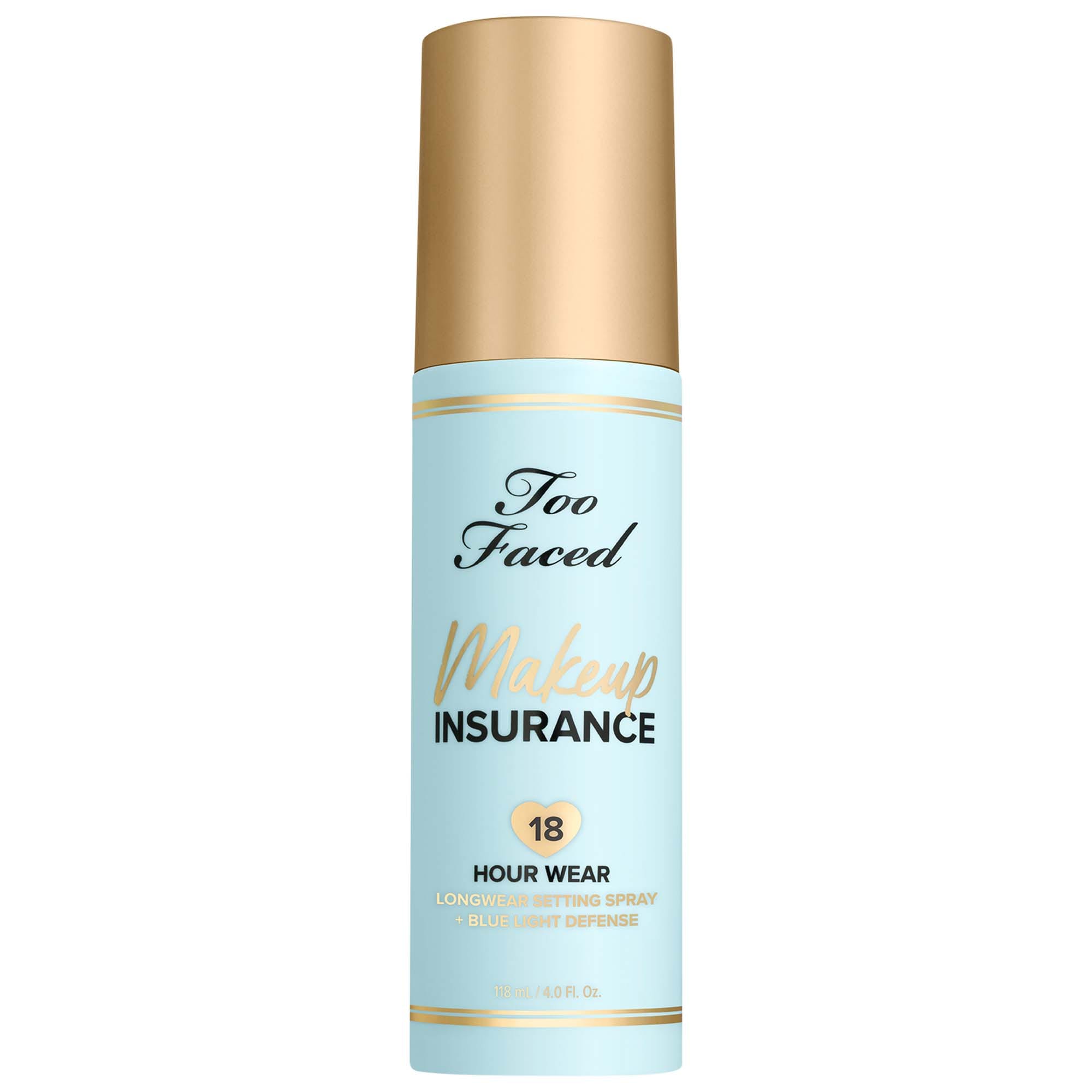 Makeup Insurance Longwear Setting Spray + Blue Light Defense - Too Faced |