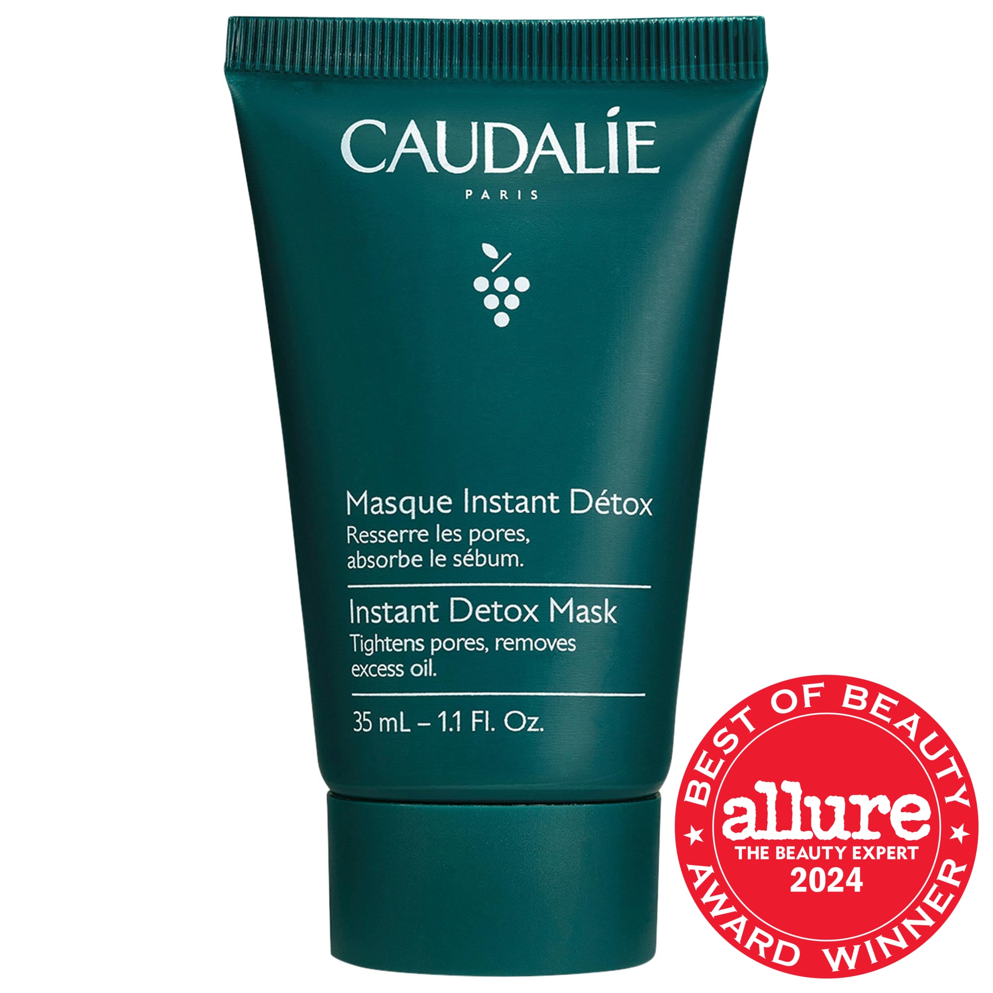 Caudalie Mini Pore Minimizing Instant Detox Mask 1.18 oz / 35 mL
