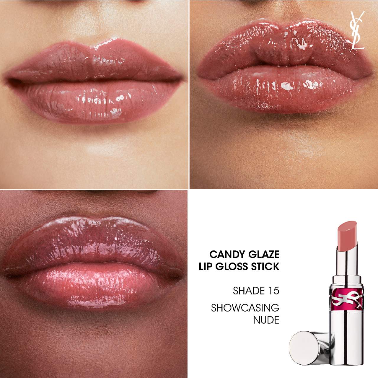 YSL Candy Glaze Lip Gloss Stick 2