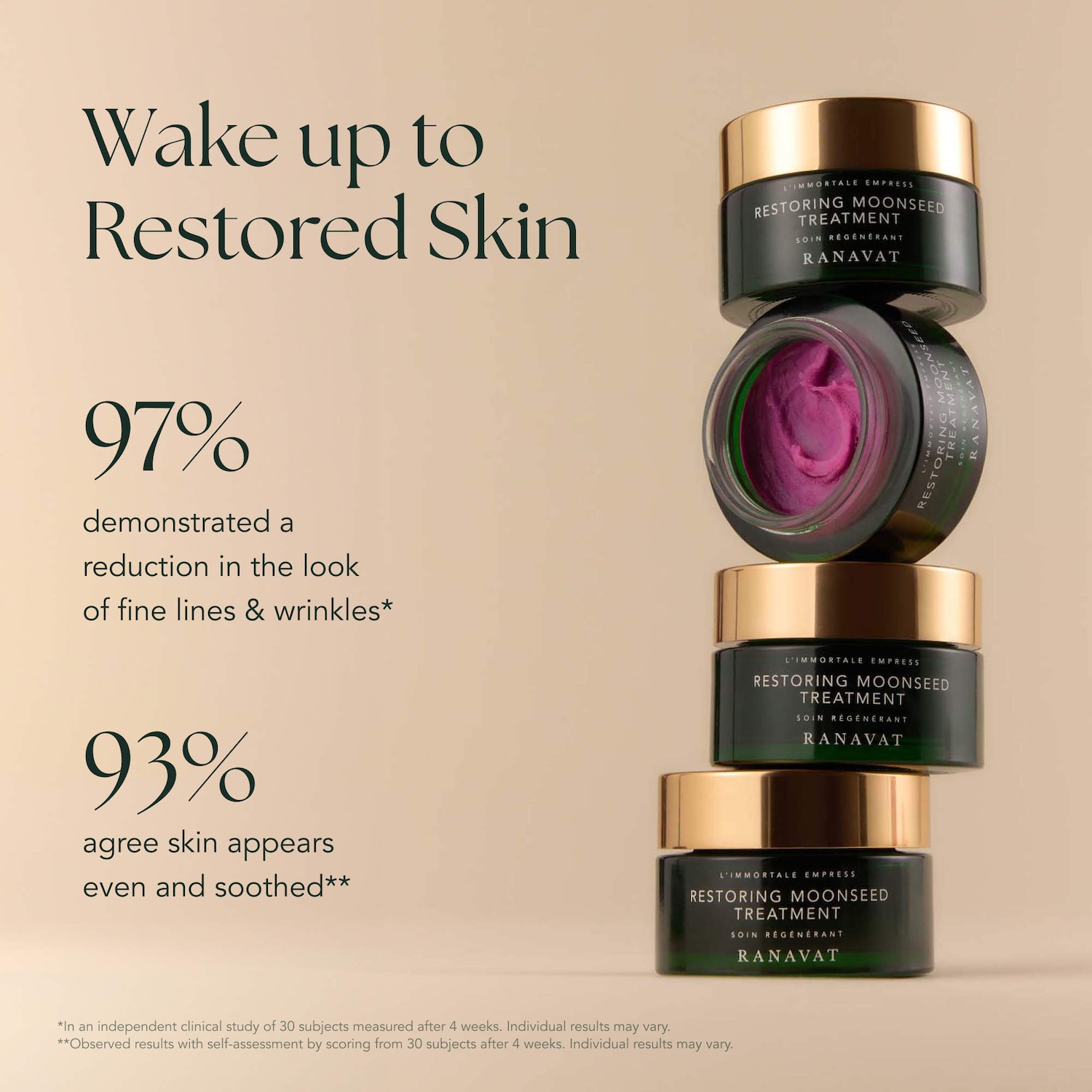 Overnight Soothing Treatment Moonseed Balm with 30 Ayurvedic Adaptogens