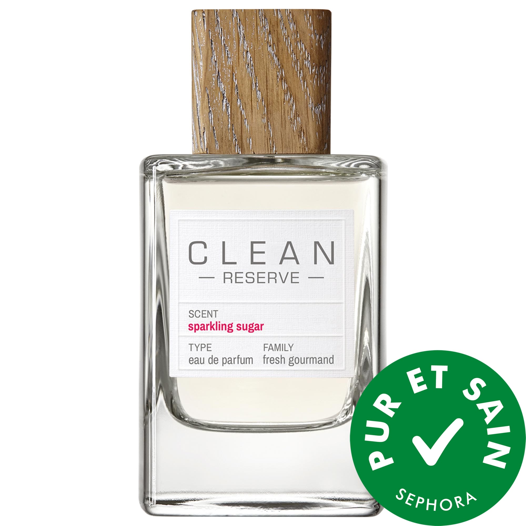 CLEAN RESERVE Eau de parfum Sparkling Sugar avec pêche oz / mL