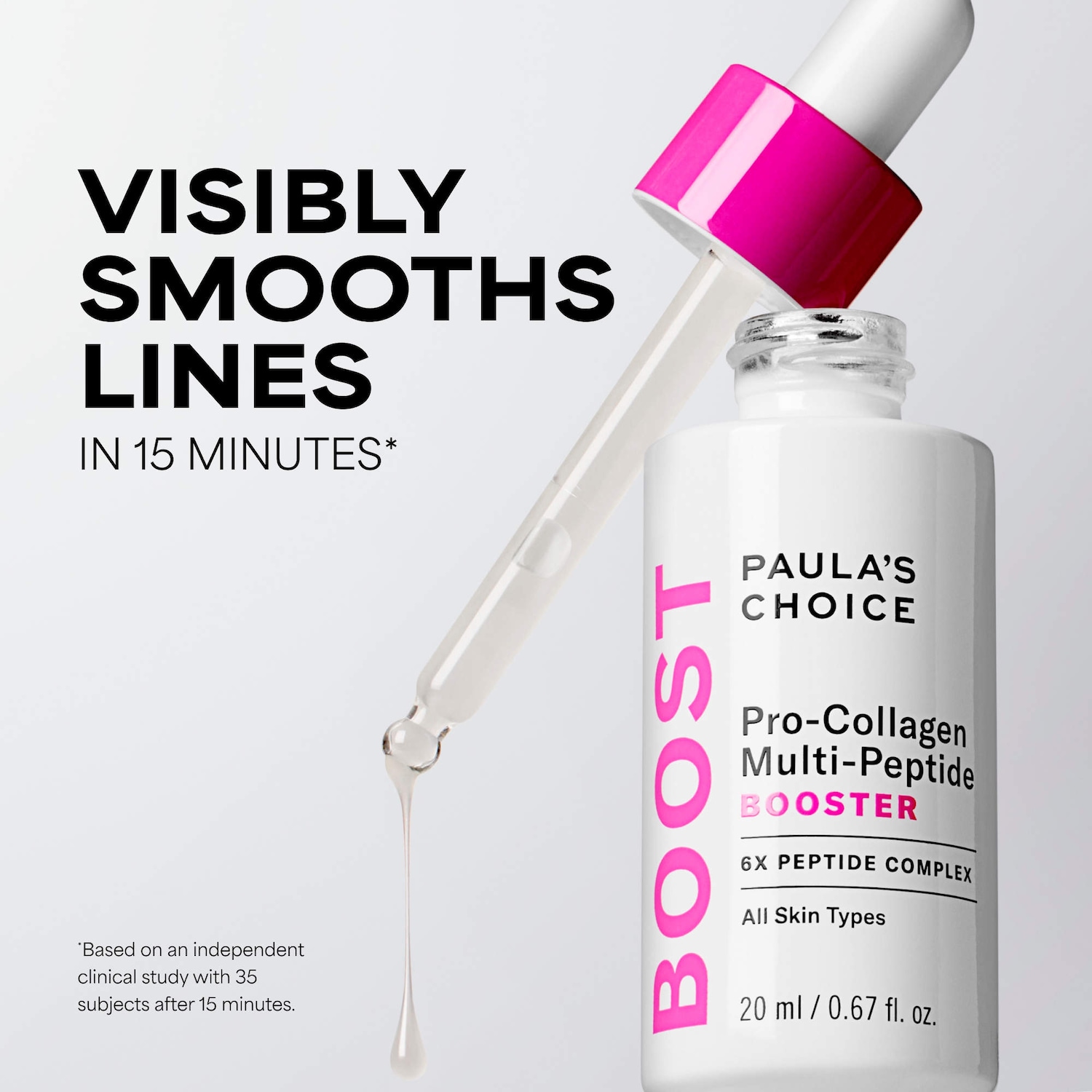 Pro Collagen Multi-Peptide Booster for Firmer, Smoother Skin