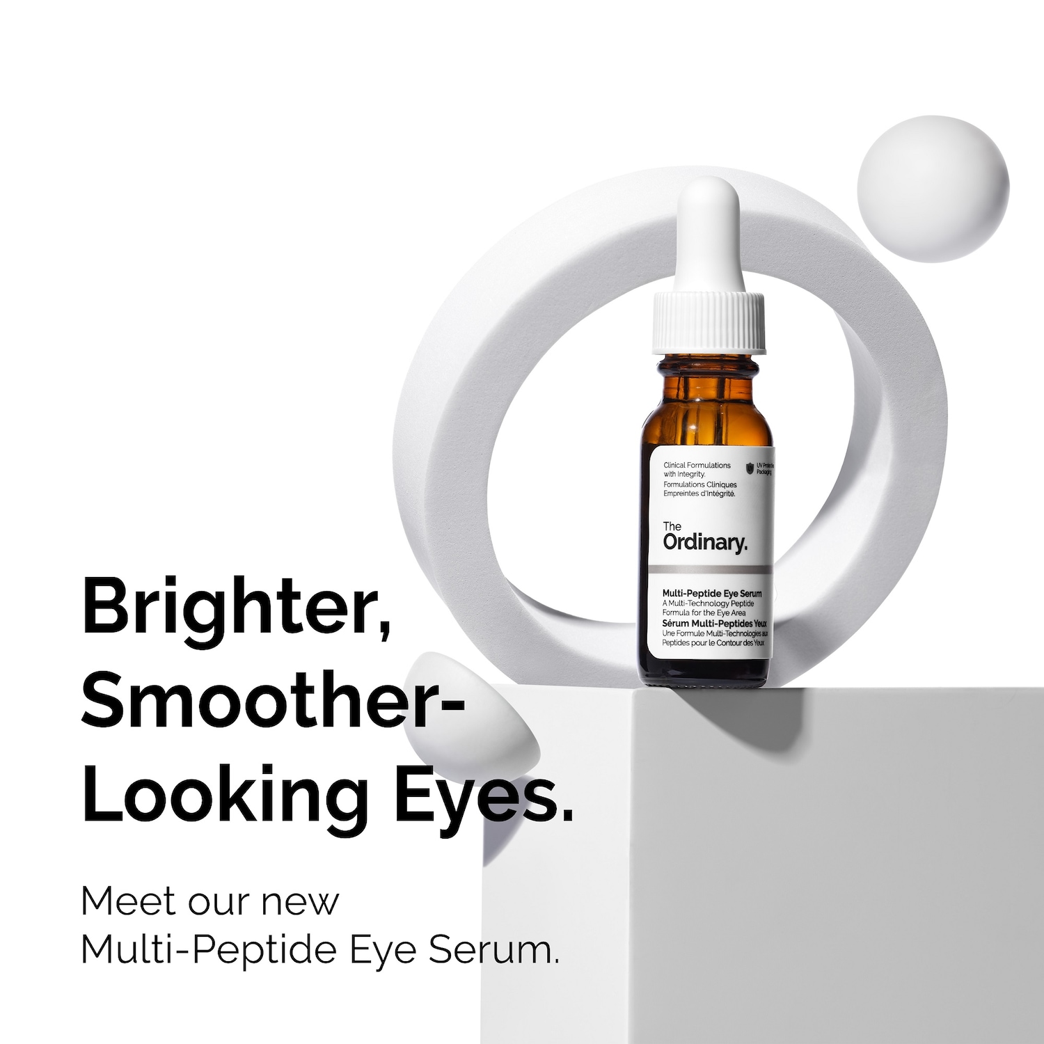 Сыворотка для кожи вокруг глаз The Ordinary Multi-Peptide от морщин и гусиных лапок — фото 3