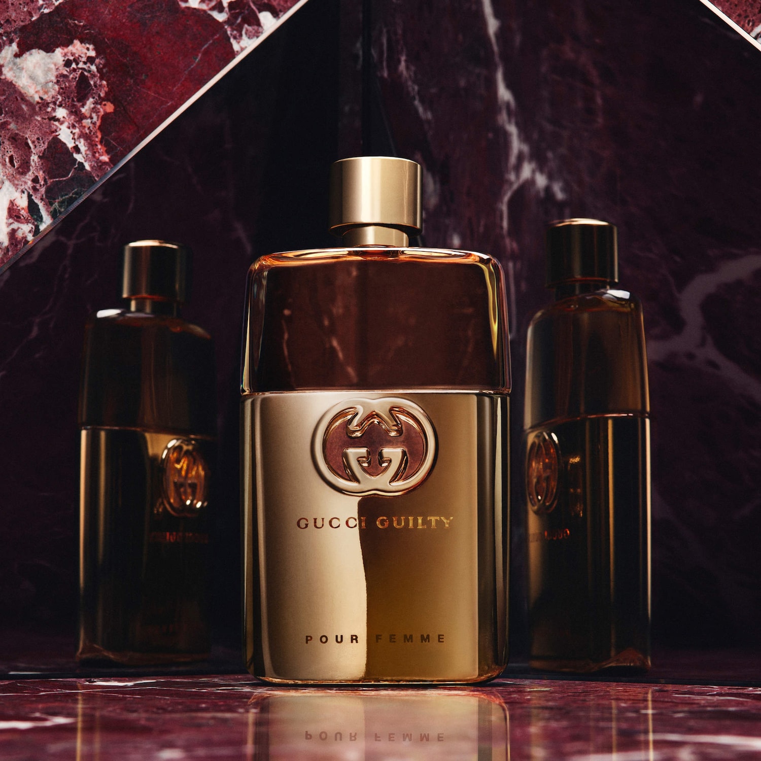 Guilty Pour Femme Eau de Parfum Travel Spray with Mandarin, Lilac